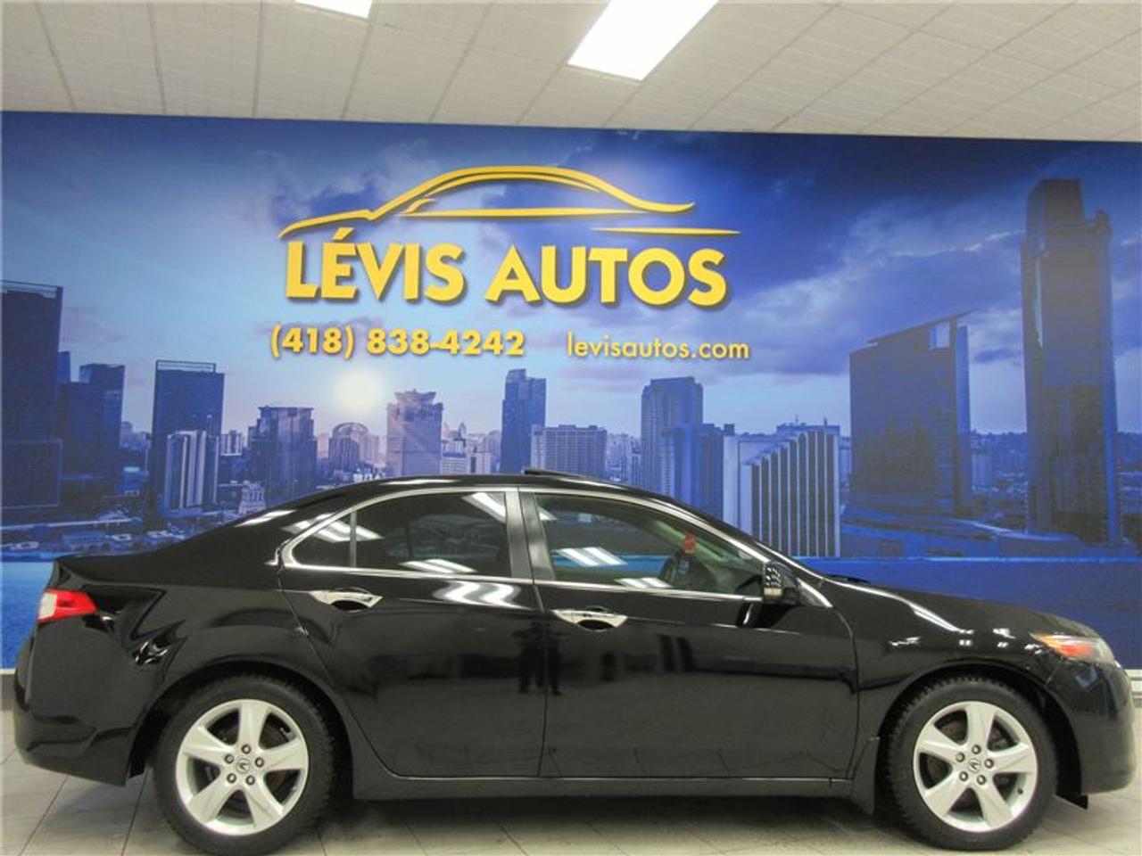 <a href=https://www.autoaubaine.com/Acura-TSX-c7023534.html>https://www.autoaubaine.com/Acura-TSX-c7023534.html</a>

ACURA TLX 2009 TOIT OUVRANT CRUISE CONTROL BLUETOOTH AVEC SEULEMENT 123100 KM CERTIFIÉ ET NAYANT JAMAIS ÉTÉ ACCIDENTÉ (RAPPORT CARPROOF DISPONIBLE) MOTEUR 2.4 LITRES DEXCELLENTE RÉPUTATION OFFRANT UNE TRÈS BONNE PUISSANCE TOUT EN ÉTANT DURABLE ET TRÈS ÉCONOMIQUE. TRANSMISSION 6 VITESSES MANUELLE. MAGS 17 POUCES SUR PNEUS DHIVER EN BONNE CONDITION, BLUETOOTH, INTÉRIEUR EN TISSU NOIR CHAUFFANT, TOIT OUVRANT ÉLECTRIQUE, ORDINATEUR DE BORD, COMMANDE AU VOLANT, AIR-CLIMATISÉ, VITRES TEINTÉES, CRUISE CONTROL, LECTEUR CD MP3/USB/AUXILIAIRE, GROUPE ÉLECTRIQUE COMPLET, VOLANT AJUSTABLE ET TÉLESCOPIQUE, RPM, FREIN ABS, TÉLÉ-VERROUILLAGE, ALARME, ANTI-PATINAGE. GARANTIE 1 MOIS OU 1700 KM MOTOPROPULSEUR (GARANTIE PROLONGÉ DISPONIBLE À PRIX IMBATTABLE AVEC LE CAA ET PPP) TAUX DE FINANCEMENT À PARTIR DE SEULEMENT 4.69%. VÉHICULE EXTRÊMEMENT PROPRE ET BIEN ENTRETENUE À VOIR ABSOLUMENT! POUR PLUS DINFOS CELL:418-554-7565/418-838-4242. NOUS SOMMES SITUÉ AU 4585 BOULEVARD GUILLAUME-COUTURE LÉVIS G6W-6M6.LE PLUS GRAND CHOIX DE VÉHICULES USAGÉS À LÉVIS. AU PLAISIR DE VOUS SERVIR! VISITEZ NOTRE SITE INTERNET WWW.LEVISAUTOS.COM