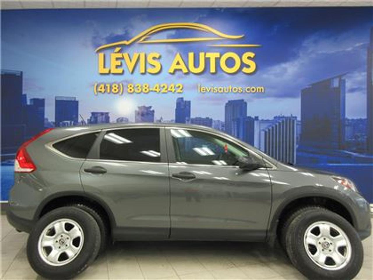 <a href=https://www.autoaubaine.com/Honda-CR-V-c7017769.html>https://www.autoaubaine.com/Honda-CR-V-c7017769.html</a>

HONDA CR-V LX 2014 GRIS FONCÉ AWD AVEC SEULEMENT 59200 KM CERTIFIÉ (RAPPORT CARPROOF DISPONIBLE) MOTEUR 2.4 LITRES VTEC DEXCELLENTE RÉPUTATION OFFRANT UNE TRÈS BONNE PUISSANCE TOUT EN ÉTANT DURABLE ET LE PLUS ÉCONOMIQUE DE SA CATÉGORIE. TRANSMISSION AUTOMATIQUE. ROUES DORIGINE HONDA SUR PNEUS DÉTÉ ET ROUES DACIER SUR PNEUS DHIVER, CAMÉRA DE RECUL, ATTACHE REMORQUE, INTÉRIEUR EN TISSU CHAUFFANT, ORDINATEUR DE BORD, COMMANDE AU VOLANT, AIR-CLIMATISÉ, CRUISE CONTROL, LECTEUR CD MP3/USB/AUXILIAIRE/BLUETOOTH, GROUPE ÉLECTRIQUE COMPLET, VOLANT AJUSTABLE ET TÉLESCOPIQUE, RPM, FREIN ABS, TÉLÉ-VERROUILLAGE, ALARME, ANTI-PATINAGE. BALANCE DE GARANTIE HONDA DE 5 ANS 100000 KM MOTOPROPULSEUR FINISSANT LE 27 DÉCEMBRE 2018 (GARANTIE PROLONGÉ DISPONIBLE A PRIX IMBATTABLE AVEC LE CAA ET PPP) TAUX DE FINANCEMENT A PARTIR DE SEULEMENT 4.69 %. VÉHICULE EXTRÊMEMENT PROPRE ET BIEN ENTRETENUE À VOIR ABSOLUMENT! POUR PLUS DINFOS, CELL:418-554-7565/418-838-4242. NOUS SOMMES SITUÉ AU 4585 BOULEVARD GUILLAUME-COUTURE LÉVIS G6W-6M6.LE PLUS GRAND CHOIX DE VÉHICULES USAGÉS À LÉVIS. AU PLAISIR DE VOUS SERVIR. VISITEZ NOTRE SITE INTERNET WWW.LEVISAUTOS.COM