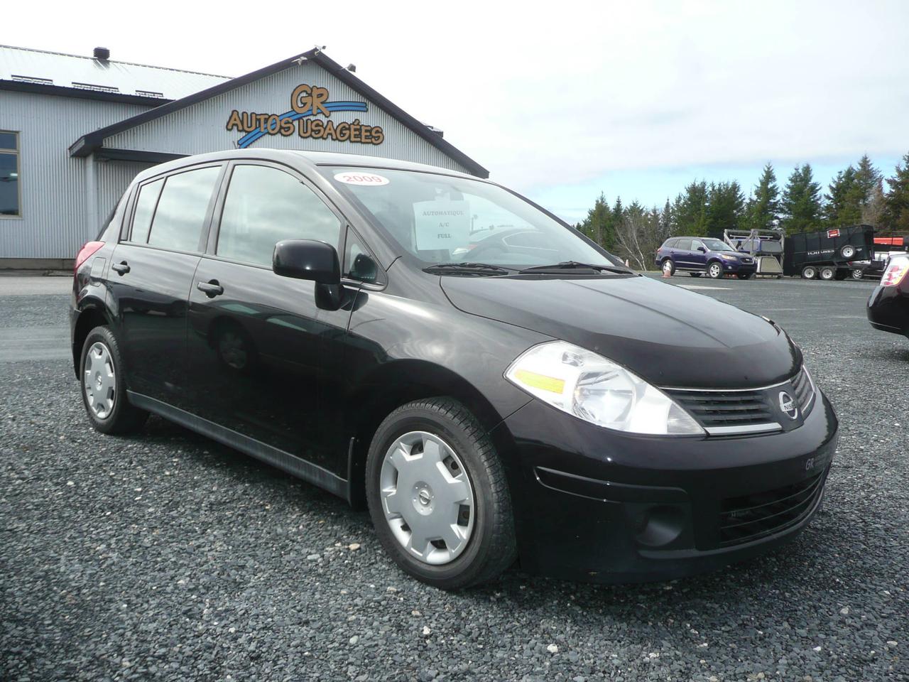 <a href=https://www.autoaubaine.com/Nissan-Versa-c6368657.html>https://www.autoaubaine.com/Nissan-Versa-c6368657.html</a>

Automatique, A/C, verrouillage des portes électrique, fenêtres électrique, miroirs électrique, lecteur CD, volant ajustable, verrouillage et déverrouillage des portes à distance et attache remorque.  
FINANCEMENT ET CRÉDIT ALTERNATIF DISPONIBLE
Pour nous joindre par téléphone au 819-832-2952,m par message texte au 819-212-3636 ou sur www.grautosusagees.com