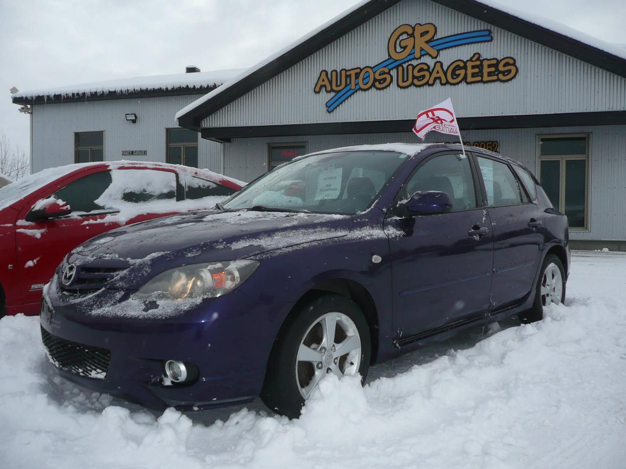 <a href=https://www.autoaubaine.com/Mazda-3-c6965120.html>https://www.autoaubaine.com/Mazda-3-c6965120.html</a>

Manuelle, A/C, volant ajustable, commande pour la radio sur le volant, verrouillage électrique, fenêtres électrique, mags et lumières anti brouillard.
Pour nous joindre par téléphone au 819-832-2952, par message texte au 819-212-3636 ou au www.grautosusagees.com FINANCEMENT ET CRÉDIT ALTERNATIF DISPONIBLE! NOUS AVONS MAINTENANT DES REMORQUES!! SUIVEZ NOUS SUR FACEBOOK!!