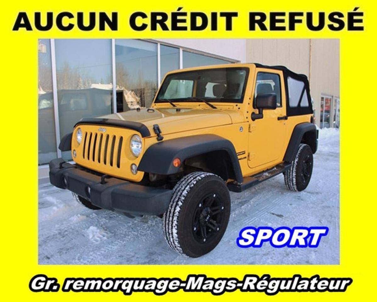 Used 2015 Jeep Wrangler Sport Awd for sale in St-Jérôme, QC