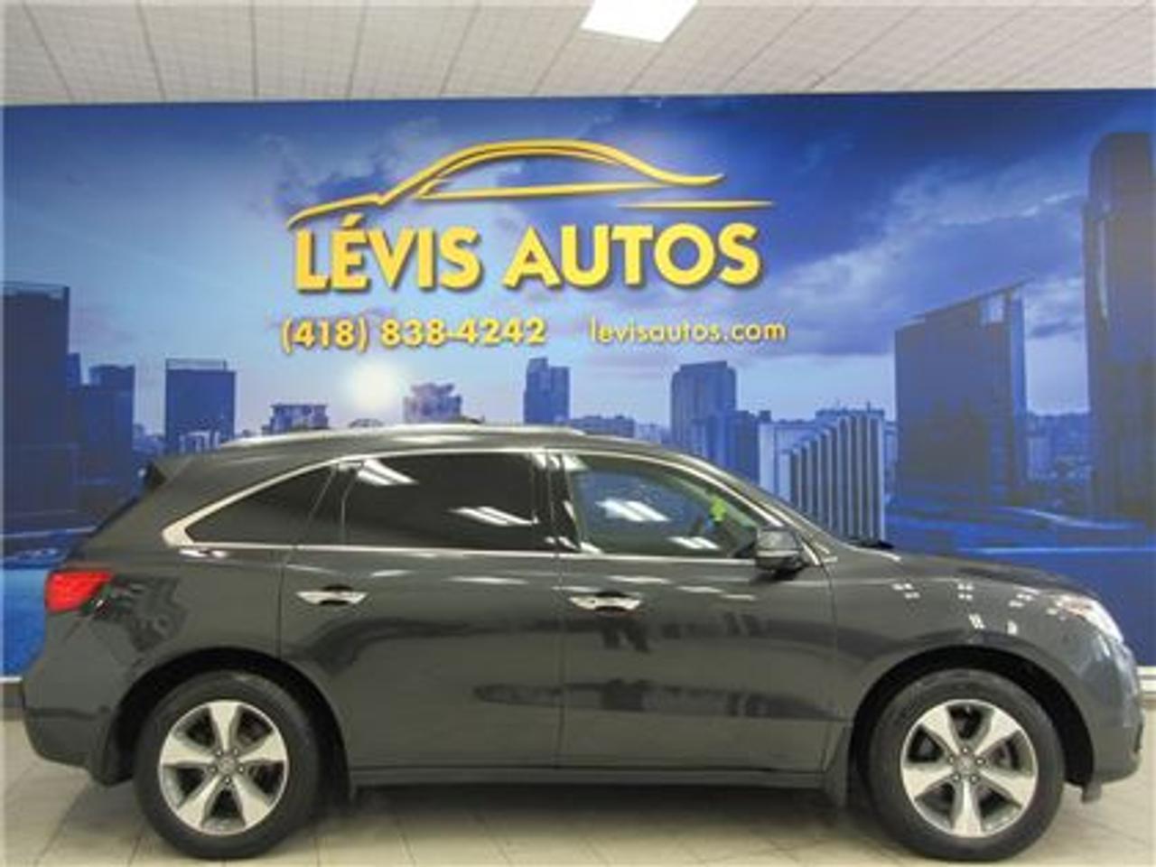 <a href=https://www.autoaubaine.com/Acura-MDX-c7017766.html>https://www.autoaubaine.com/Acura-MDX-c7017766.html</a>

ACURA MDX 2014 AWD GRIS FONCÉ V-6 3.5 LITRES 7 PASSAGERS CUIR/TOIT OUVRANT AVEC SEULEMENT 86250 KM CERTIFIÉ (UNIQUE PROPRIÉTAIRE, RAPPORT CARPROOF DISPONIBLE) MOTEUR V-6 3.5 LITRES VTEC DEXCELLENTE RÉPUTATION OFFRANT UNE TRÈS BONNE PUISSANCE TOUT EN ÉTANT DURABLE ET TRÈS ÉCONOMIQUE. TRANSMISSION AUTOMATIQUE AVEC LE MODE SHIFTRONIC ET CHANGEMENT DE VITESSES AU VOLANT À 6 VITESSES. MAGS 18 POUCES SUR PNEUS DHIVER EN BONNE CONDITION, ENTRÉE ET DÉMARRAGE SANS CLEF, CAMÉRA DE RECUL, ATTACHE REMORQUE, BLUETOOTH, INTÉRIEUR EN CUIR NOIR CHAUFFANT ET ÉLECTRIQUE, TOIT OUVRANT ÉLECTRIQUE, DÉMARREUR À DISTANCE, PHARES AUX XÉNON, ORDINATEUR DE BORD, COMMANDE AU VOLANT, AIR-CLIMATISÉ, CRUISE CONTROL, LECTEUR CD MP3 AVEC PRISE AUXILIAIRE/USB, GROUPE ÉLECTRIQUE COMPLET, VITRES TEINTÉES, VOLANT AJUSTABLE ET TÉLESCOPIQUE, RPM, FREIN ABS, TÉLÉ-VERROUILLAGE, ALARME, ANTI-PATINAGE. BALANCE DE GARANTIE ACURA MOTOPROPULSEUR 5 ANS OU 100000 KM FINISSANT LE 31 JANVIER 2019 (GARANTIE PROLONGÉ DISPONIBLE À PRIX IMBATTABLE AVEC LE CAA ET PPP) TAUX DE FINANCEMENT À PARTIR DE SEULEMENT 4.69% VÉHICULE DANS UNE CONDITION EXCEPTIONNELLE ET BIEN ENTRETENUE A VOIR ABSOLUMENT! POUR PLUS DINFOS, CELL:418-554-7565/418-838-4242. NOUS SOMMES SITUÉ AU 4585 BOULEVARD GUILLAUME-COUTURE LÉVIS G6W-6M6.LE PLUS GRAND CHOIX DE VÉHICULES USAGÉS À LÉVIS. AU PLAISIR DE VOUS SERVIR. VISITEZ NOTRE SITE INTERNET WWW.LEVISAUTOS.COM