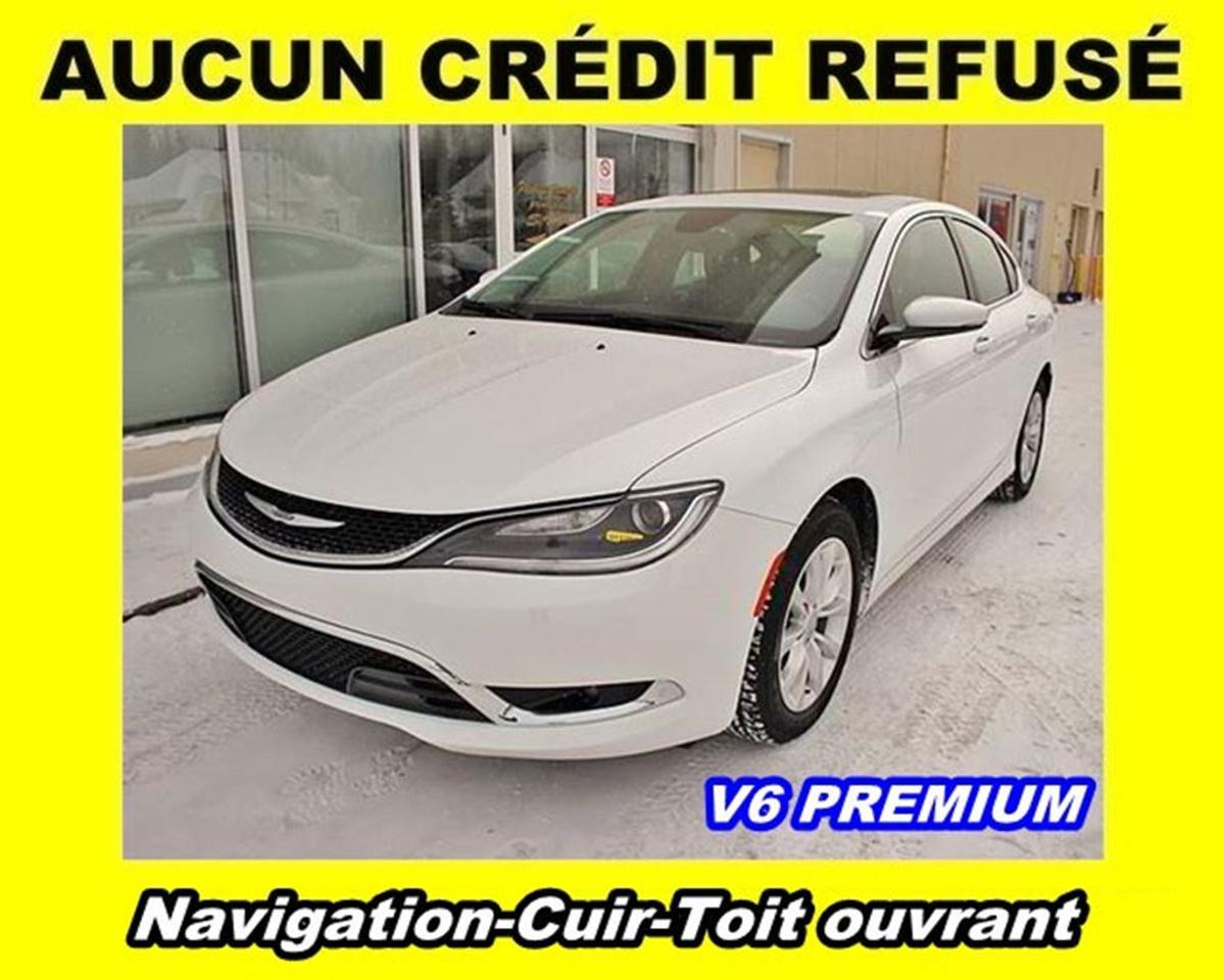 <a href=https://www.stjeromeautodepot.com/occasion/Chrysler-200-2015.html>https://www.stjeromeautodepot.com/occasion/Chrysler-200-2015.html</a>

**Rapport dhistorique + dinspection CERTIFIÉ  **Véhicule disponible pour une DURÉE LIMITÉE  **Programme 100% approuvé et 0$ comptant UNIQUE (financement facile et rapide)  **APPROBATION en 10 minutes / 250 plans de financement disponibles  **Programme TRANQUILITÉ DESPRIT CERTIFIÉ et remise à neuf offert  **Prêt pour LIVRAISON IMMÉDIATE  **ON REPREND TOUT EN ÉCHANGE : Autos, camions, VTT, motos, motoneiges, bateaux, VR et plus  **Jusquà 35% DE PLUS que la valeur du marché pour votre échange  **LIVRAISON PARTOUT au Québec et au Canada  **Informez-vous! + de 500 AUTRES VÉHICULES et camions doccasion sur place. Plus de 6000 autres disponibles sur demande    **WE SPEAK ENGLISH TOO! SO DONT HESITATE TO CALL US OR TO COME SEE US    **Version 200C PREMIUM  **V6 3.6L  **Système NAVIGATION GPS  **TOIT OUVRANT panoramique  **Intérieur CUIR  **Sièges chauffants  **Volant chauffant  **Centre multimédia UConnect / Écran tactile 8.4 po.  **Rétroviseurs extérieurs chauffants  **Connexion Bluetooth  **Démarreur à distance  **Ports USB  **Et beaucoup plus!      **200C PREMIUM edition  **3.6L V6  **GPS NAVIGATION package  **Panoramic SUNROOF  **LEATHER seats  **HEATED seats  **Heated steering-wheel  **UConnect MULTIMEDIA CENTER  **8.4-inch touch screen  **HEATED side mirrors  **Bluetooth connection  **Remote starter  **USB ports  **And much more!    **Certified CarProof report + certified inspection  **Vehicle available for a LIMITED TIME  **EXCLUSIVE 100% approved credit and $0 cash down Program (easy financing)  **BE APPROVED in 10 minutes / 250 financing plans  **Ready for FAST DELIVERY  **WE TAKE ALL TRADE-INS: cars, trucks, ATVS, snowmobiles, motorcycles, boats, RV and more.  **Up to 35% MORE for your trade-in  **DELIVERY EVERYWHERE in Quebec and Canada  **Contact us! More than 500 OTHER CARS, SUV and trucks available.    Nos conseillers certifiés et professionnels sauront vous offrir une expérience dachat personnalisée et conviviale pour lachat de votre nouveau véhicule. Certains accessoires additionnels en sus. Bien que nous ayons pris toutes les mesures raisonnables pour nous assurer de la précision des renseignements fournis, nous ne sommes pas responsables de toute erreur ou omission. Veuillez contre-vérifier les renseignements auprès de lun de nos experts. Dans le cas où un véhicule publié contiendrait des renseignements inexacts à cause dune erreur typographique, photographique, sur le prix ou autre, le concessionnaire se réserve le droit de refuser ou dannuler toute demande. Contactez-nous aussi pour en savoir plus sur nos rabais additionnels en concession.    VERSIONS DISPONIBLES : LX, Limited, S, C, Sport, AWD   AVAILABLE TRIMS : LX, Limited, S, C, Sport, AWD    Our certified and professional consultants will offer you a personalized and user-friendly purchasing experience for your new vehicle. Although we have taken all reasonable steps to ensure the accuracy of the information provided, we are not responsible for any errors or omissions. Please check with one of our experts. In the event that a published vehicle contains inaccurate information due to a typographical, photographic, price or other error, the dealer reserves the right to refuse or cancel any request. Contact us to learn more about our additional dealer discounts    Modèle disponible S, C, AWD, Premium, Limited, LX,