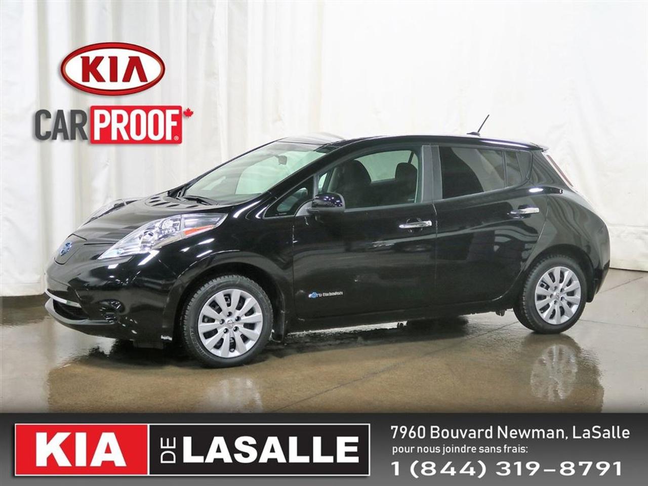 <a href=https://www.autoaubaine.com/Nissan-Leaf-c6989734.html>https://www.autoaubaine.com/Nissan-Leaf-c6989734.html</a>

Pour plus dinformations sur ce véhicule, veuillez nous contacter chez KIA De LaSalle, 514-595-6666 ou sans frais 1-844-319-8791. Tous nos véhicules sont inspectés. Financement et garantie prolongée disponible sur place. Situé à LaSalle, avec plus de 400 véhicules doccasions à votre disposition, juste à côté de Verdun, Lachine, Dorval, Dollard-des-Ormeaux, Pierrefonds, Pointe-Claire, 20 minutes de Laval, à 10 minutes du centre-ville de Montréal et à 10minutes de Vaudreuil-Dorion ainsi que Brossard, Ile Perrot et de Pincourt. GM de LaSalle a une large gamme de véhicules doccasion. sport, compact, sous-compactes, hybride, pleine taille, fourgonnettes, 4x4, et AWD, KIA De LaSalle a ce dont vous cherchez. Faisant affaire avec plusieurs institutions financières aucun financement nest refusé !!* La seule et unique référence KIA de la région Montréalaise. KIA De LaSalle 514-595-6666 / sans frais 1-844-319-8791 __________________________________________________________________________ ---- For more information about this vehicle, please contact us at; KIA De LaSalle, 514-595-6666 or no fee 1-844-319-8791. Financing and all extension of warranties are available on site. Located in LaSalle, with over 400 pre-owned cars at your disposal, close to Verdun, Lachine, Dorval, Dollard-des-Ormeaux, Pierrefonds, Pointe-Claire, 20 min. from Laval, and 10 min. from downtown Montréal and 10 min. from Vaudreuil-Dorion as well as to Brossard, Ile Perrot, Pincourt. KIA De LaSalle offers a wide selection of pre-owned vehicles. sport, compact, sub-compacts, hybrid, full size, van, 4x4, et AWD, KIA De LaSalle have what youre looking for. Making business with all financial institutions, no cases are being refused !!* The Only Benchmark KIA in the Montreal area. KIA De LaSalle 514-595-6666 / sans frais 1-844-319-8791