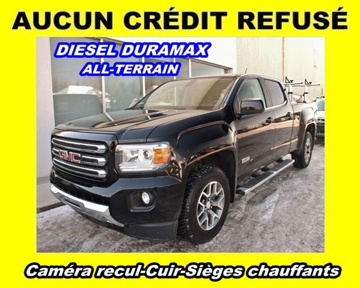 <a href=https://www.stjeromeautodepot.com/occasion/GMC-Canyon-2016.html>https://www.stjeromeautodepot.com/occasion/GMC-Canyon-2016.html</a>

**Rapport dhistorique + dinspection CERTIFIÉ  **Véhicule disponible pour une DURÉE LIMITÉE  **Programme 100% approuvé et 0$ comptant UNIQUE (financement facile et rapide)**APPROBATION en 10 minutes / 250 plans de financement disponibles  **Programme TRANQUILITÉ DESPRIT CERTIFIÉ et remise à neuf offert  **Prêt pour LIVRAISON IMMÉDIATE  **ON REPREND TOUT EN ÉCHANGE : Autos, camions, VTT, motos, motoneiges, bateaux, VR et plus  **Jusquà 35% DE PLUS que la valeur du marché pour votre échange  **LIVRAISON PARTOUT au Québec et au Canada  **Informez-vous! + de 500 AUTRES VÉHICULES et camions doccasion sur place. Plus de 6000 autres disponibles sur demande    **WE SPEAK ENGLISH TOO! SO DONT HESITATE TO CALL US OR TO COME SEE US    **Moteur DURAMAX 2.8L DIESEL  **Capacité remorquage = 7700 LBS (3500 KG)  **Version SLE CREW All-Terrain  **Intérieur en cuir  **Caméra de recul  **Connexion Bluetooth / Mains libres  **Doublure de caisse  **Marche-pieds  **Jantes aluminium  **Sièges chauffants  **Écran tactile / Ordinateur de bord  **Sièges à réglage électriques  **Climatiseur  **Régulateur de vitesse  **Télédéverrouillage  **Prises de courant 12V  **Ports USB  **Et beaucoup plus!    **DURAMAX 2.8L DIESEL engine  **SLE All-Terrain Edition  **Towing capacity = 7700 LBS (3500 KG)  **Leather interior  **Rear camera  **Bluetooth connection / Hands-free device  **Bed liner  **Running boards  **Aluminium Mags  **Heated seats  **5 inch touch screen  **Power seats  **A/C clean system  **Cruise control  **Remote keyless entry  **12V power outlets  **USB ports  **And much more!    **Certified CarProof report + certified inspection  **Vehicle available for a LIMITED TIME  **EXCLUSIVE 100% approved credit and $0 cash down Program (easy financing)  **BE APPROVED in 10 minutes / 250 financing plans  **Ready for FAST DELIVERY  **WE TAKE ALL TRADE-INS: cars, trucks, ATVS, snowmobiles, motorcycles, boats, RV and more.**Up to 35% MORE for your trade-in  **DELIVERY EVERYWHERE in Quebec and Canada  **Contact us! More than 500 OTHER CARS, SUV and trucks available.    Nos conseillers certifiés et professionnels sauront vous offrir une expérience dachat personnalisée et conviviale pour lachat de votre nouveau véhicule. Certains accessoires additionnels en sus. Bien que nous ayons pris toutes les mesures raisonnables pour nous assurer de la précision des renseignements fournis, nous ne sommes pas responsables de toute erreur ou omission. Veuillez contre-vérifier les renseignements auprès de lun de nos experts. Dans le cas où un véhicule publié contiendrait des renseignements inexacts à cause dune erreur typographique, photographique, sur le prix ou autre, le concessionnaire se réserve le droit de refuser ou dannuler toute demande. Contactez-nous aussi pour en savoir plus sur nos rabais additionnels en concession.    Our certified and professional consultants will offer you a personalized and user-friendly purchasing experience for your new vehicle. Although we have taken all reasonable steps to ensure the accuracy of the information provided, we are not responsible for any errors or omissions. Please check with one of our experts. In the event that a published vehicle contains inaccurate information due to a typographical, photographic, price or other error, the dealer reserves the right to refuse or cancel any request. Contact us to learn more about our additional dealer discounts