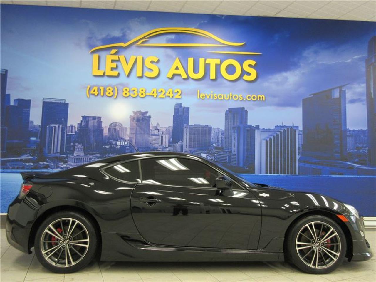 <a href=https://www.autoaubaine.com/Scion-Fr-s-c7026330.html>https://www.autoaubaine.com/Scion-Fr-s-c7026330.html</a>

SCION FR-S 6 VITESSES MANUEL 2014 NOIR BLUETOOTH AIR CLIMATISÉ TRÈS BEAU LOOK AVEC SEULEMENT 63550 KM CERTIFIÉ ET NAYANT JAMAIS ÉTÉ ACCIDENT, MOTEUR 2.0 LITRES TRÈS FIABLE, ÉCONOMIQUE ET DEXCELLENTE RÉPUTATION (SUBARU BR-Z), TRANSMISSION À 6 VITESSES MANUELLE, ROUE SUR PNEUS DÉTÉ 17 POUCES, AIR CLIMATISÉ, GROUPE ÉLECTRIQUE COMPLET, CRUISE CONTROL, ÉCRAN TACTILE, LECTEUR CD MP3 AVEC PRISE AUXILIAIRE/USB, BLUETOOTH, VOLANT AJUSTABLE ET TÉLESCOPIQUE, RPM, FREIN ABS, TÉLÉ-VÉRROUILLAGE, ALARME. VÉHICULE TRÈS PROPRE ET EN PARFAITE CONDITION MÉCANIQUE!! BALANCE DE GARANTIE TOYOTA DE 5 ANS OU 100000 KM MOTOPROPULSEUR FINISSANT LE 26 NOVEMBRE 2018 (GARANTIE PROLONGÉ DISPONIBLE À TRÈS BAS PRIX). (TOYOTA 86 & SUBARU BR-Z) TAUX DE FINANCEMENT À PARTIR DE SEULEMENT 4.69% VENEZ LE VOIR ET EN FAIRE UNE ESSAIE ROUTIER!! POUR PLUS DINFOS CELL:418-554-7565/418-838-4242. NOUS SOMMES SITUÉ AU 4585 BOULEVARD GUILLAUME-COUTURE LÉVIS G6W-6M6.LE PLUS GRAND CHOIX DE VÉHICULES USAGÉS À LÉVIS. AU PLAISIR DE VOUS SERVIR! VISITEZ NOTRE SITE INTERNET WWW.LEVISAUTOS.COM