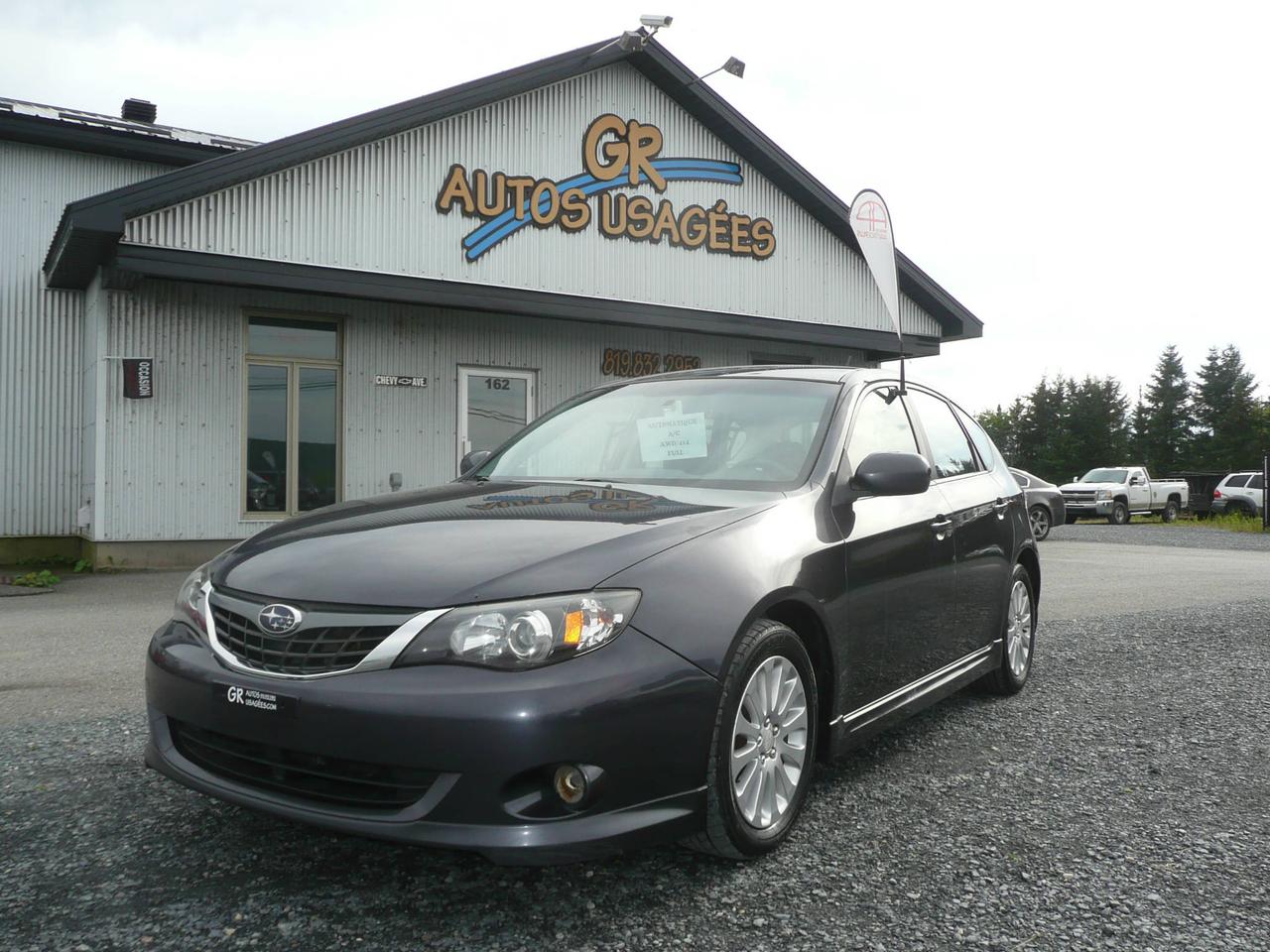 <a href=https://www.autoaubaine.com/Subaru-Impreza-c6898409.html>https://www.autoaubaine.com/Subaru-Impreza-c6898409.html</a>

AWD, Automatique, mags, lumières anti brouillard, prise auxiliaire, sièges chauffants, A/C, volant ajustable, régulateur de vitesse sur le volant, commande pour la radio sur le volant, miroirs électrique, verrouillage électrique, fenêtres électrique et 5 passagers. 
FINANCEMENT ET CRÉDIT ALTERNATIF DISPONIBLE
Pour nous joindre par téléphone au 819-832-2952, par message texte au 819-212-3636 ou sur www.grautosusagees.com
