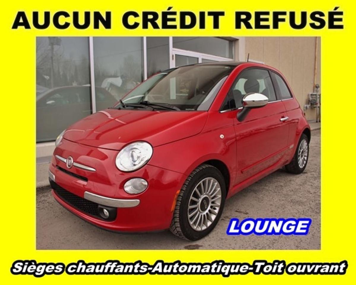 Used 2013 Fiat 500 Lounge T.ouvrant for sale in St-Jérôme, QC