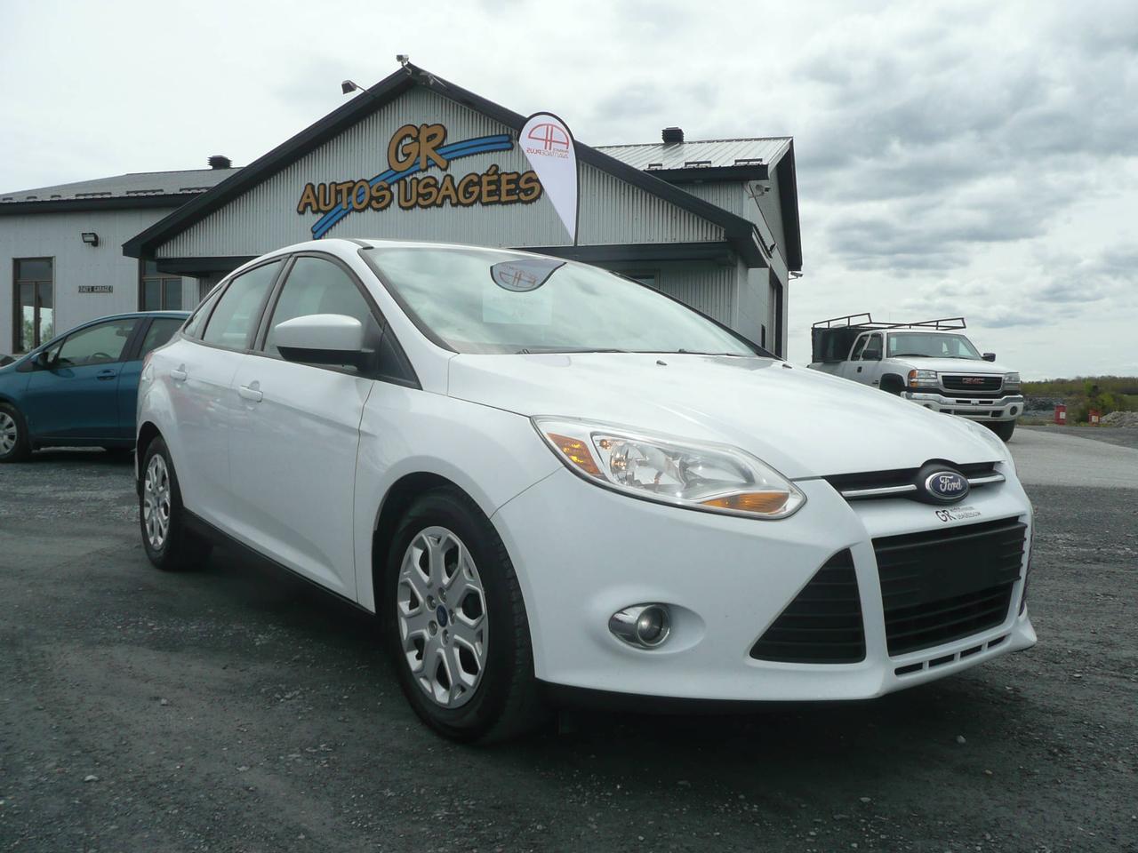 <a href=https://www.autoaubaine.com/Ford-Focus-c6820198.html>https://www.autoaubaine.com/Ford-Focus-c6820198.html</a>

Automatique, A/C, verrouillage électrique, prise auxiliaire, commande pour la radio sur le volant, volant télescopique, miroirs électrique, fenêtres électrique, lumières anti brouillard et 5 passagers.
FINANCEMENT ET CRÉDIT ALTERNATIF DISPONIBLE
Pour nous joindre par téléphone au 819-832-2952, par message texte au 819-212-3636 ou sur www.grautosusagees.com