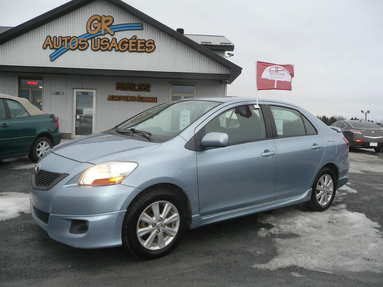 <a href=https://www.autoaubaine.com/Toyota-Yaris-c7025911.html>https://www.autoaubaine.com/Toyota-Yaris-c7025911.html</a>

Manuelle, A/C, régulateur de vitesse, volant ajustable, miroirs électrique, verrouillage électrique, fenêtres électrique, 4 portes, mags, effet de sol, ail rond, prise auxiliaire, bluetooth et lumières anti brouillard.
FINANCEMENT ET CRÉDIT ALTERNATIF DISPONIBLE
Pour nous joindre par téléphone au 819-832-2952, par message texte au 819-212-3636 ou au www.grautosusagees.com NOUS AVONS MAINTENANT DES REMORQUES!! SUIVEZ NOUS SUR FACEBOOK!!!