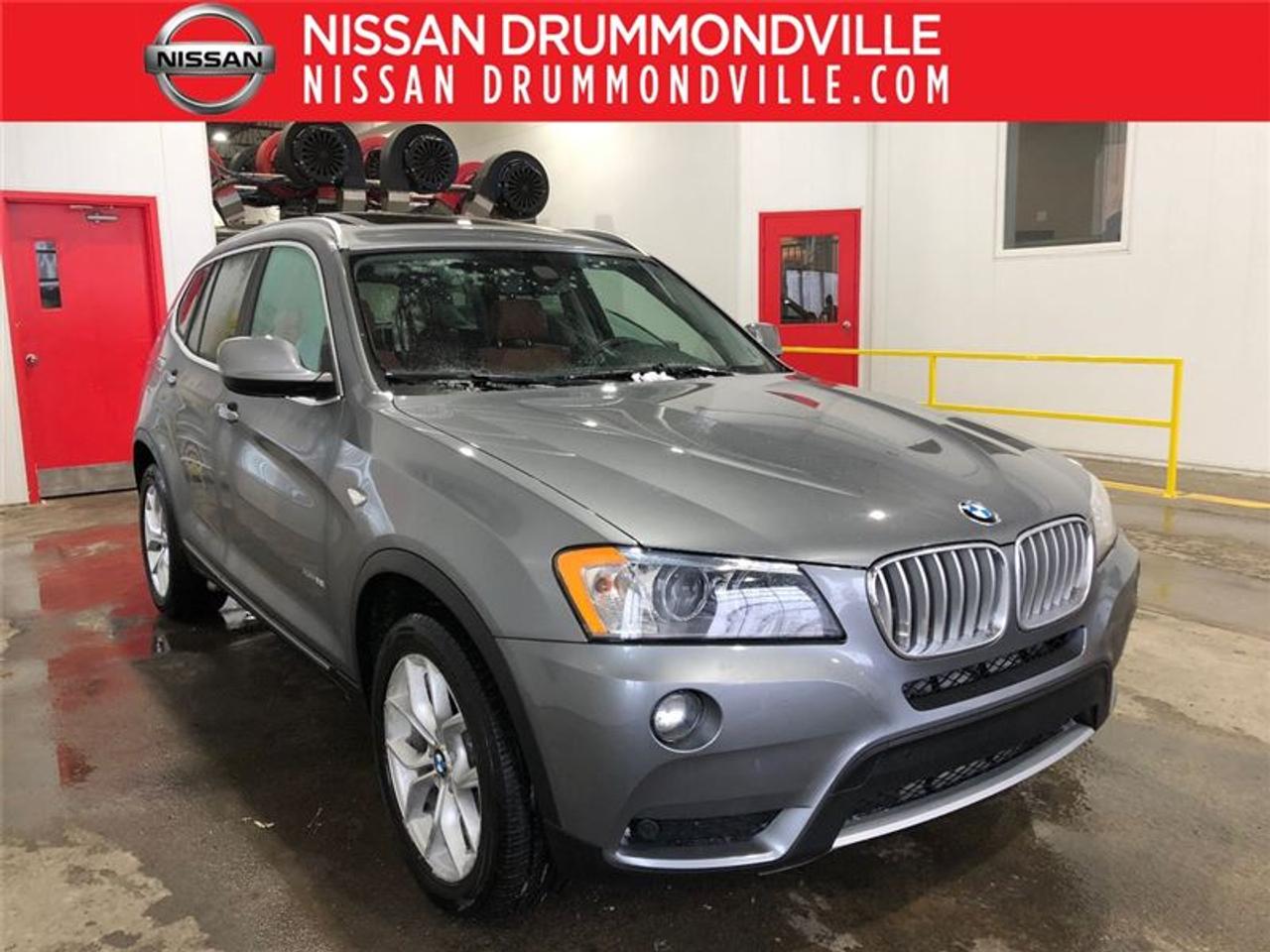 <a href=https://www.autoaubaine.com/BMW-X3-c6990531.html>https://www.autoaubaine.com/BMW-X3-c6990531.html</a>

GARANTIE 2ANS/40000KM INCLUSE * Toit panoramique - Intérieur en cuir - Sièges électrique, Sièges chauffants , Caméra de recul* TOUJOURS PARMI LES MOINS CHERS, RAPPORT QUALITÉ PRIX, NOS INSPECTIONS SONT PARMI LES PLUS RIGOUREUSES DU MARCHÉ (110 POINTS).* Ce X3 est équipé de la climatisation deux zones, du démarrage sans clé, du régulateur de vitesse, du groupe électrique, des sièges chauffants et plus encore!! Ce prestigieux VUS saura vous séduire par son design et son habitacle luxueux, son excellente tenue de route ainsi que son puissant moteur V4. Cette performante X3 vous offre un confort inégalé... Qualité + service + prix + transparence = cest chez nous que ça se passe!!! We speak English! Come meet our dynamic team of sales representatives. It will be our pleasure to help and advise you.  FINANCEMENT DISPONIBLE, 1, 2, 3 IEME CHANCE AU CRÉDIT directement sur place ou par téléphone. Pour évaluer votre échange, pour réserver un véhicule ou pour tous autres renseignements, communiquez avec nous par messagerie texte seulement (EN TOUT TEMPS) au 1 819 201-1904, ou par téléphone, sans frais, au 1-888-401-3801. PASSEZ DÈS AUJOURDHUI EN CONCESSION: NISSAN DRUMMONDVILLE, 1200 BOULEVARD RENÉ-LÉVESQUE DRUMMONDVILLE ! Nous sommes situés entre Montréal et Québec, à seulement 45 minutes de Sherbrooke!!! * Ça vaut le déplacement * Vous servir sera notre priorité, *  MAINTENANT OUVERT LE SAMEDI!  APPELEZ NOUS POUR UN RENDEZ-VOUS  *