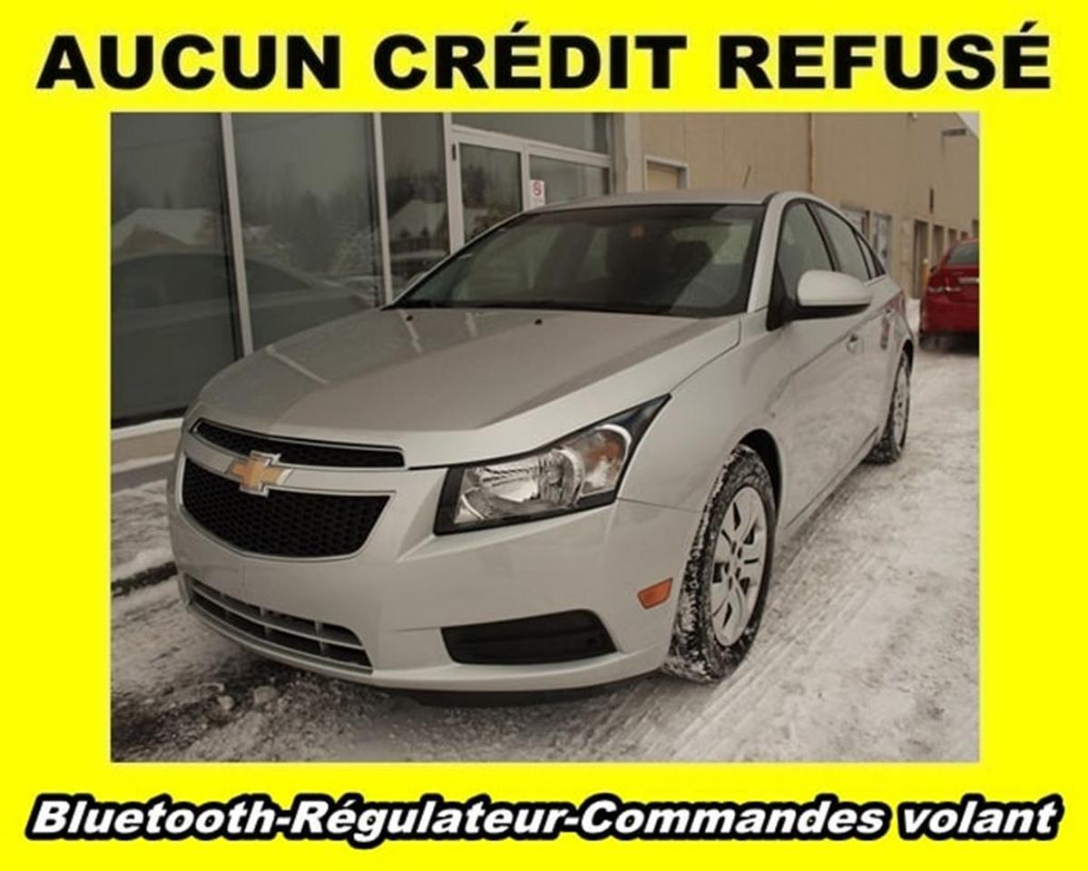 <a href=https://www.stjeromeautodepot.com/occasion/Chevrolet-Cruze-2014.html>https://www.stjeromeautodepot.com/occasion/Chevrolet-Cruze-2014.html</a>

**Rapport dhistorique + dinspection CERTIFIÉ    **Véhicule disponible pour une DURÉE LIMITÉE    **Programme 100% approuvé et 0$ comptant UNIQUE (financement facile et rapide)    **APPROBATION en 10 minutes / 250 plans de financement disponibles    **Programme TRANQUILITÉ DESPRIT CERTIFIÉ et remise à neuf offert    **Prêt pour LIVRAISON IMMÉDIATE    **ON REPREND TOUT EN ÉCHANGE : Autos, camions, VTT, motos, motoneiges, bateaux, VR et plus    **Jusquà 35% DE PLUS que la valeur du marché pour votre échange    **LIVRAISON PARTOUT au Québec et au Canada    **Informez-vous! + de 500 AUTRES VÉHICULES et camions doccasion sur place. Plus de 6000 autres disponibles sur demande        **WE SPEAK ENGLISH TOO! SO DONT HESITATE TO CALL US OR TO COME SEE US        **Connexion Bluetooth / Mains libres    **Commandes audio au volant    **Régulateur de vitesse    **Télédéverrouillage    **Prises de courant 12V    **Et beaucoup plus!        **Bluetooth connection / Hands-free device    **Mounted steering wheels audio controls    **Cruise control    **Remote keyless entry    **12V power outlets    **And much more!        **Certified CarProof report + certified inspection    **Vehicle available for a LIMITED TIME    **EXCLUSIVE 100% approved credit and $0 cash down Program (easy financing)    **BE APPROVED in 10 minutes / 250 financing plans    **Ready for FAST DELIVERY    **WE TAKE ALL TRADE-INS: cars, trucks, ATVS, snowmobiles, motorcycles, boats, RV and more.    **Up to 35% MORE for your trade-in    **DELIVERY EVERYWHERE in Quebec and Canada    **Contact us! More than 500 OTHER CARS, SUV and trucks available.        Nos conseillers certifiés et professionnels sauront vous offrir une expérience dachat personnalisée et conviviale pour lachat de votre nouveau véhicule. Certains accessoires additionnels en sus. Bien que nous ayons pris toutes les mesures raisonnables pour nous assurer de la précision des renseignements fournis, nous ne sommes pas responsables de toute erreur ou omission. Veuillez contre-vérifier les renseignements auprès de lun de nos experts. Dans le cas où un véhicule publié contiendrait des renseignements inexacts à cause dune erreur typographique, photographique, sur le prix ou autre, le concessionnaire se réserve le droit de refuser ou dannuler toute demande. Contactez-nous aussi pour en savoir plus sur nos rabais additionnels en concession.        Our certified and professional consultants will offer you a personalized and user-friendly purchasing experience for your new vehicle. Although we have taken all reasonable steps to ensure the accuracy of the information provided, we are not responsible for any errors or omissions. Please check with one of our experts. In the event that a published vehicle contains inaccurate information due to a typographical, photographic, price or other error, the dealer reserves the right to refuse or cancel any request. Contact us to learn more about our additional dealer discounts