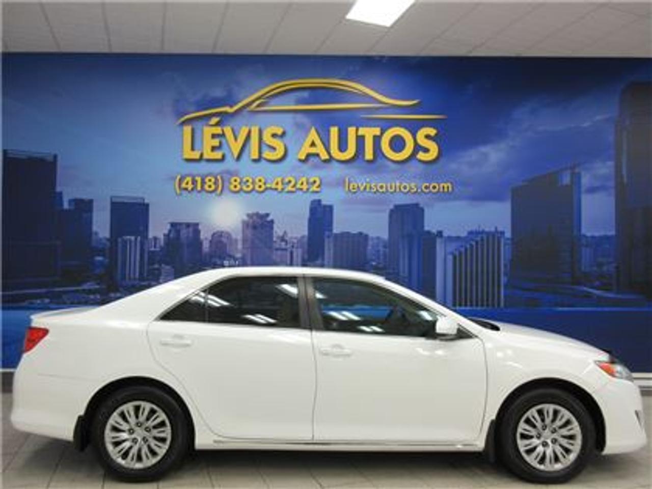 <a href=https://www.autoaubaine.com/Toyota-Camry-c6973112.html>https://www.autoaubaine.com/Toyota-Camry-c6973112.html</a>

TOYOTA CAMRY 2012 LE BLANC ÉCRAN TACTILE AVEC SEULEMENT 115900 KM CERTIFIÉ ( UNIQUE PROPRIÉTAIRE,ENTRETENUE CHEZ TOYOTA, RAPPORT CARPROOF DISPONIBLE ) MOTEUR 2.5 LITRES OFFRANT UNE EXCELLENTE PUISSANCE EN PLUS DETRE EXTREMEMENT ÉCONOMIQUE.TRANSMISSION AUTOMATIQUE AVEC LE MODE SHIFTRONIC A 6 VITESSE.ROUES SUR PNEUS ÉTÉ EN EXCELLENTE CONDITION,BLUETHOOTH,INTÉRIEUR EN TISSU ÉLECTRIQUE,ORDINATEUR DE BORD,COMMANDE AU VOLANT ,AIR-CLIMATISÉ,CRUISE CONTROL,LECTEUR CD MP3 A ÉCRAN TACTILE AVEC PRISE AUXILIAIRE/SIRIUS/USB,GROUPE ÉLECTRIQUE COMPLET,VOLANT AJUSTABLE ET TÉLESCOPIQUE,RPM,FREIN ABS,TÉLÉVEROUILLAGE,ALARME,ANTI-PATINAGE.GARANTIE DE 6 MOIS OU 6000 KM MOTOPROPULSEUR ( GARANTIE PROLONGÉ DISPONIBLE A PRIX IMBATTABLE AVEC LE CAA ET PPP ) TAUX DE FINANCEMENT A PARTIR DE SEULEMENT 4.69 %.VÉHICULE EXTREMEMENT PROPRE A VOIR ABSOLUMENT!Pour plus info cell:418-554-7565/418-838-4242. NOUS SOMMES SITUÉ AU 4585 BOULEVARD GUILLAUME-COUTURE LÉVIS G6W-6M6.LE PLUS GRAND CHOIX DE VEHICULE USAGE A LEVIS.AU PLAISIR DE VOUS SERVIR.WWW.LEVISAUTOS.COM