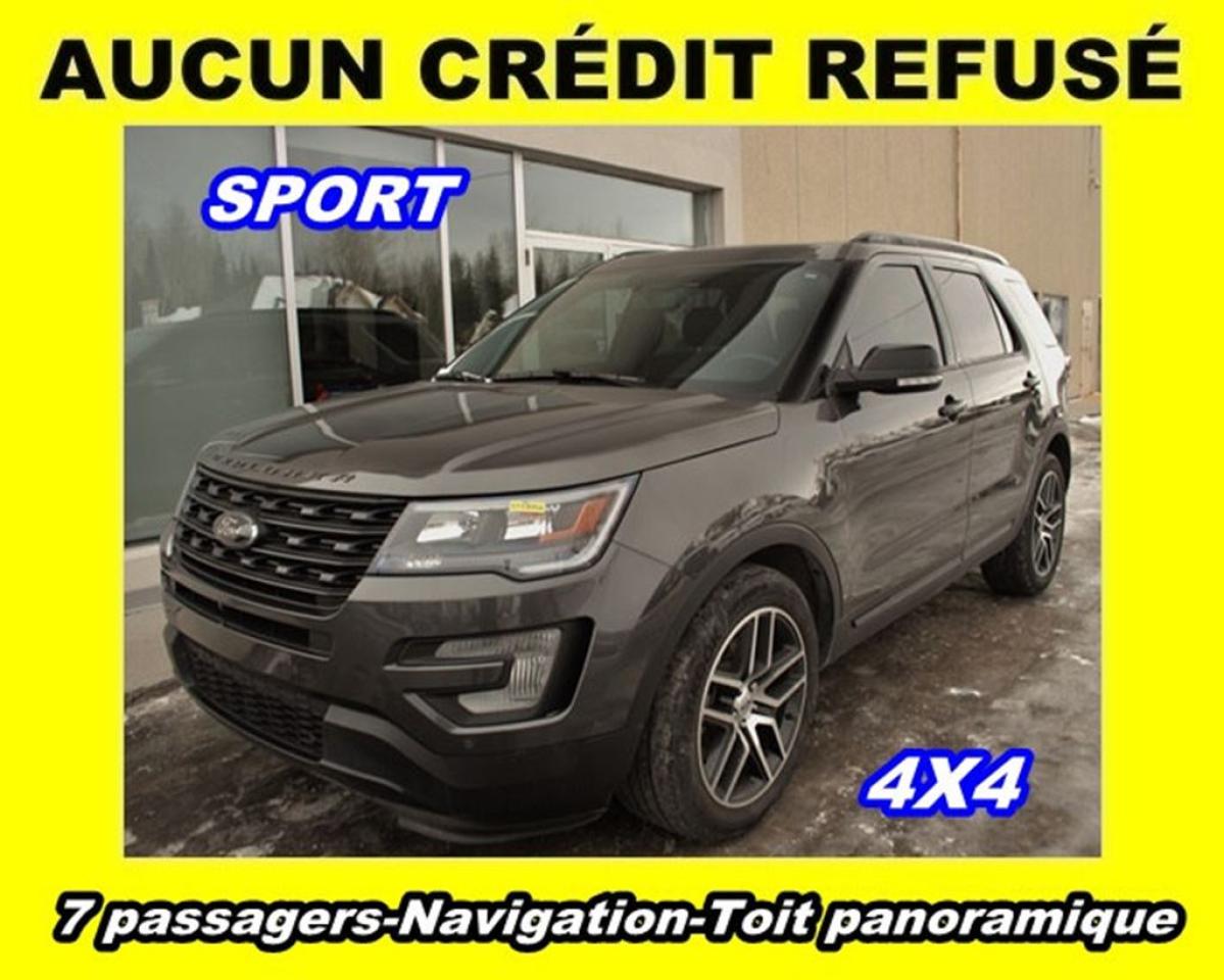 Used 2017 Ford Explorer Sport 4x4 Toit Pano for sale in St-Jérôme, QC