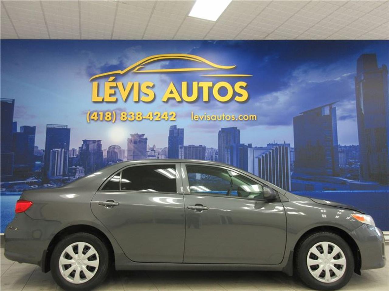 <a href=https://www.autoaubaine.com/Toyota-Corolla-c7025536.html>https://www.autoaubaine.com/Toyota-Corolla-c7025536.html</a>

TOYOTA COROLLA 2013 CE AIR BLUETOOTH CLIMATISÉ CRUISE CONTROL SIÈGES CHAUFFANTS AVEC SEULEMENT 110500 KM CERTIFIÉ ET NAYANT JAMAIS ÉTÉ ACCIDENTÉ (RAPPORT CARPROOF DISPONIBLE) MOTEUR 1.8 LITRES OFFRANT UNE EXCELLENTE PUISSANCE EN PLUS DÊTRE LE PLUS ÉCONOMIQUE DE SA CATÉGORIE.TRANSMISSION 5 VITESSES MANUELLE. ROUES DACIER 15 POUCES SUR PNEUS DÉTÉ, LECTEUR CD MP3, BLUETOOTH, AIR CLIMATISÉ, VOLANT AJUSTABLE, PORTES ET VITRES ÉLECTRIQUES, VITRES TEINTÉES, SIÈGES CHAUFFANTS, RPM, FREIN ABS, ANTI-PATINAGE. GARANTIE DE 3 MOIS OU 5000 KM MOTOPROPULSEUR (GARANTIE PROLONGÉ DISPONIBLE À PRIX IMBATTABLE AVEC LE CAA ET PPP) TAUX DE FINANCEMENT À PARTIR DE SEULEMENT 4.69%. VÉHICULE EXTRÊMEMENT PROPRE ET BIEN ENTRETENUE À VOIR ABSOLUMENT! POUR PLUS DINFOS CELL:418-554-7565/418-838-4242. NOUS SOMMES SITUÉ AU 4585 BOULEVARD GUILLAUME-COUTURE LÉVIS G6W-6M6.LE PLUS GRAND CHOIX DE VÉHICULES USAGÉS À LÉVIS. AU PLAISIR DE VOUS SERVIR! VISITEZ NOTRE SITE INTERNET WWW.LEVISAUTOS.COM