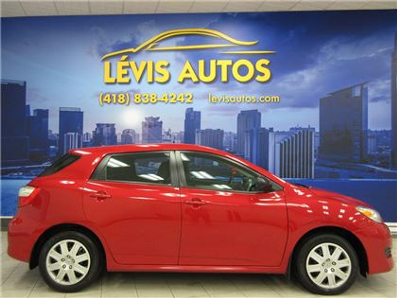 <a href=https://www.autoaubaine.com/Toyota-Matrix-c6984563.html>https://www.autoaubaine.com/Toyota-Matrix-c6984563.html</a>

TOYOTA MATRIX 2014 AVEC SEULEMENT 87100 KM CERTIFIÉ ( ENTRETENUE CHEZ TOYOTA, RAPPORT CARPROOF DISPONIBLE ) MOTEUR 1.8 LITRES DEXCELLENTE RÉPUTATION OFFRANT UNE TRES BONNE PUISSANCE EN PLUS DETRE EXTREMEMENT ÉCONOMIQUE.TRANSMISSION AUTOMATIQUE,ROUE AVEC ENJOLIVEUR SUR PNEUS ÉTÉ,DÉMARREUR A DISTANCE,LECTEUR CD MP3 AVEC PRISE AUXILIAIRE,AIR-CLIMATISÉ,BLUETHOOTH,CRUISE CONTROL,GROUPE ÉLECTRIQUE COMPLET,SIEGE CHAUFFANT,VOLANT AJUSTABLE,MIRROIR ÉLECTRIQUE CHAUFFANT,ORDINATEUR DE BORD,RPM,FREIN ABS.BALANCE DE GARANTIE TOYOTA DE 5 ANS OU 100000 KM MOTOPROPULSEUR FINISSANT LE 9 OCTOBRE 2018 ( GARANTIE PROLONGÉ DISPONIBLE A PRIX IMBATTABLE AVEC LE CAA ET PPP ) TAUX DE FINANCEMENT A PARTIR DE SEULEMENT 4.69 %.VÉHICULE A LÉTAT NEUF ET BIEN ENTRETENUE A VOIR ABSOLUMENT !Pour plus info cell:418-554-7565/418-838-4242. NOUS SOMMES SITUÉ AU 4585 BOULEVARD GUILLAUME-COUTURE LÉVIS G6W-6M6.LE PLUS GRAND CHOIX DE VEHICULE USAGE A LEVIS.AU PLAISIR DE VOUS SERVIR.WWW.LEVISAUTOS.COM