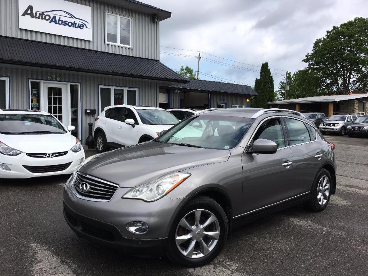 <a href=https://www.autoaubaine.com/Infiniti-Ex35-c6835934.html>https://www.autoaubaine.com/Infiniti-Ex35-c6835934.html</a>

Faites vite!! Très beau véhicule!! Entièrement équipé!! Cuir, toit et AWD!!
Bienvenue chez Auto Absolue où vous trouverez les véhicules au prix les plus compétitifs point final! Situé au 423 Chemin de la Grande-Côte à Boisbriand, J7G 1A8. Sortie 19 de lautoroute 15, sortie 20 de lautoroute 13 et 2 kilomètres au sud de la 640! À 10 min de Montréal, 2 minutes du Faubourg Boisbriand et à une seule sortie de Laval! Plus de 80 véhicules en inventaire. Membre AMVOQ Financement 1ere, 2e et 3e chance au crédit. Tous les véhicules sont inspectés, reconditionnés et garanties. Veuillez contacter Alexis au 514-795-0596 ou sans frais 1 888 414-9667 Trouvez nous aussi sur Facebook http://www.facebook.com/autoabsolue ou http://www.autoabsolue.com / CERTAINES CONDITIONS SAPPLIQUENT Welcome at Auto Absolue where you will find cars at the best price possible. Located at 423 chemin de la Grande-Côte in Boisbriand, J7G 1A8. Exit 19 from the highway 15, exit 20 from the highway 13 and 2 kilometers south of the 640! 10 minutes away from montreal, 2 minutes from the Faubourg Boisbriand and only one exit from Laval! More than 80 cars in stock. Member of the AMVOQ Financing 1st, 2nd and 3rd chance credit. All of our cars are inspected, reconditioned and warrantied. Please join Alexis at 514-795-0596 or free of charge 1 888 414-9667 Also Find us on Facebook http://www.facebook.com/autoabsolue or http://www.autoabsolue.com / SOME CONDITIONS MAY APPLY