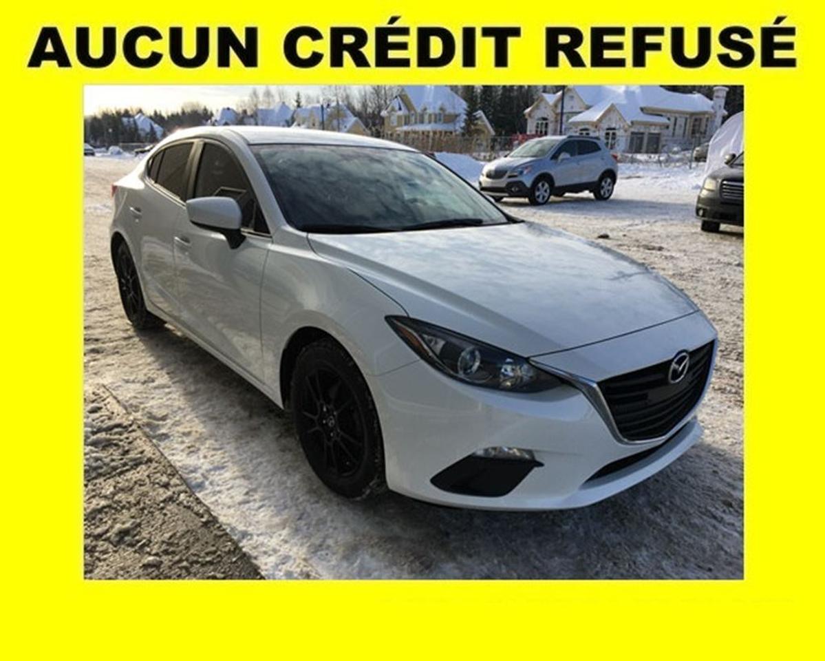 <a href=https://www.stjeromeautodepot.com/occasion/Mazda-3-2015.html>https://www.stjeromeautodepot.com/occasion/Mazda-3-2015.html</a>

**Rapport dhistorique + dinspection CERTIFIÉ  **Véhicule disponible pour une DURÉE LIMITÉE  **Programme 100% approuvé et 0$ comptant UNIQUE (financement facile et rapide)  **APPROBATION en 10 minutes / 250 plans de financement disponibles  **Programme TRANQUILITÉ DESPRIT CERTIFIÉ et remise à neuf offert  **Prêt pour LIVRAISON IMMÉDIATE  **ON REPREND TOUT EN ÉCHANGE : Autos, camions, VTT, motos, motoneiges, bateaux, VR et plus  **Jusquà 35% DE PLUS que la valeur du marché pour votre échange  **LIVRAISON PARTOUT au Québec et au Canada  **Informez-vous! + de 500 AUTRES VÉHICULES et camions doccasion sur place. Plus de 6000 autres disponibles sur demande    **WE SPEAK ENGLISH TOO! SO DONT HESITATE TO CALL US OR TO COME SEE US    **Caméra de recul  **Connexion Bluetooth / Mains libres  **Jantes aluminium  **Sièges chauffants  **Écran tactile 6 po  **Commandes audio au volant  **Groupe électrique complet  **Climatiseur  **Régulateur de vitesse  **Télédéverrouillage  **Prises de courant 12V  **Ports USB  **Et beaucoup plus!    **Rear camera  **Bluetooth connection / Hands-free device  **Aluminium Mags  **Heated seats  **Mounted steering wheels audio controls  **6 inch touch screen  **Power windows  **A/C clean system  **Cruise control  **Remote keyless entry  **12V power outlets  **USB ports  **And much more!    **Certified CarProof report + certified inspection  **Vehicle available for a LIMITED TIME  **EXCLUSIVE 100% approved credit and $0 cash down Program (easy financing)  **BE APPROVED in 10 minutes / 250 financing plans  **Ready for FAST DELIVERY  **WE TAKE ALL TRADE-INS: cars, trucks, ATVS, snowmobiles, motorcycles, boats, RV and more.  **Up to 35% MORE for your trade-in  **DELIVERY EVERYWHERE in Quebec and Canada  **Contact us! More than 500 OTHER CARS, SUV and trucks available.    Nos conseillers certifiés et professionnels sauront vous offrir une expérience dachat personnalisée et conviviale pour lachat de votre nouveau véhicule. Certains accessoires additionnels en sus. Bien que nous ayons pris toutes les mesures raisonnables pour nous assurer de la précision des renseignements fournis, nous ne sommes pas responsables de toute erreur ou omission. Veuillez contre-vérifier les renseignements auprès de lun de nos experts. Dans le cas où un véhicule publié contiendrait des renseignements inexacts à cause dune erreur typographique, photographique, sur le prix ou autre, le concessionnaire se réserve le droit de refuser ou dannuler toute demande. Contactez-nous aussi pour en savoir plus sur nos rabais additionnels en concession.    Our certified and professional consultants will offer you a personalized and user-friendly purchasing experience for your new vehicle. Although we have taken all reasonable steps to ensure the accuracy of the information provided, we are not responsible for any errors or omissions. Please check with one of our experts. In the event that a published vehicle contains inaccurate information due to a typographical, photographic, price or other error, the dealer reserves the right to refuse or cancel any request. Contact us to learn more about our additional dealer discounts