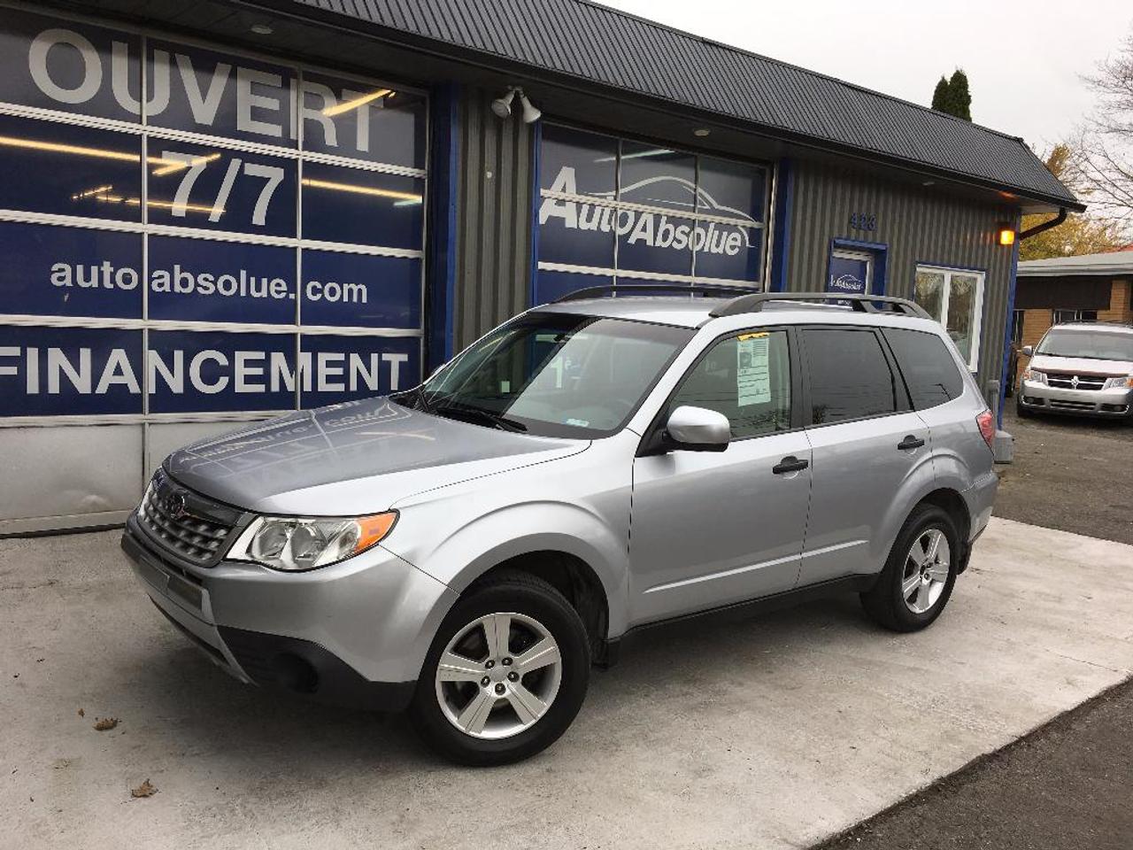 <a href=https://www.autoaubaine.com/Subaru-Forester-c6944120.html>https://www.autoaubaine.com/Subaru-Forester-c6944120.html</a>

Bienvenue chez Auto Absolue où vous trouverez les véhicules au prix les plus compétitifs point final! Situé au 423 Chemin de la Grande-Côte à Boisbriand J7G 1A8. Sortie 19 de lautoroute 15 sortie 20 de lautoroute 13 et 2 kilomètres au sud de la 640! À 10 min de Montréal 2 minutes du Faubourg Boisbriand et à une seule sortie de Laval! Plus de 80 véhicules en inventaire. Membre AMVOQ Financement 1ere 2e et 3e chance au crédit. Tous les véhicules sont inspectés reconditionnés et garanties. Veuillez contacter Alexis au 514-795-0596 ou sans frais 1 888 414-9667 Trouvez nous aussi sur Facebook http://www.facebook.com/autoabsolue ou http://www.autoabsolue.com / CERTAINES CONDITIONS SAPPLIQUENT Welcome at Auto Absolue where you will find cars at the best price possible. Located at 423 chemin de la Grande-Côte in Boisbriand J7G 1A8. Exit 19 from the highway 15 exit 20 from the highway 13 and 2 kilometers south of the 640! 10 minutes away from montreal 2 minutes from the Faubourg Boisbriand and only one exit from Laval! More than 80 cars in stock. Member of the AMVOQ Financing 1st 2nd and 3rd chance credit. All of our cars are inspected reconditioned and warrantied. Please join Alexis at 514-795-0596 or free of charge 1 888 414-9667 Also Find us on Facebook http://www.facebook.com/autoabsolue or http://www.autoabsolue.com / SOME CONDITIONS MAY APPLY
