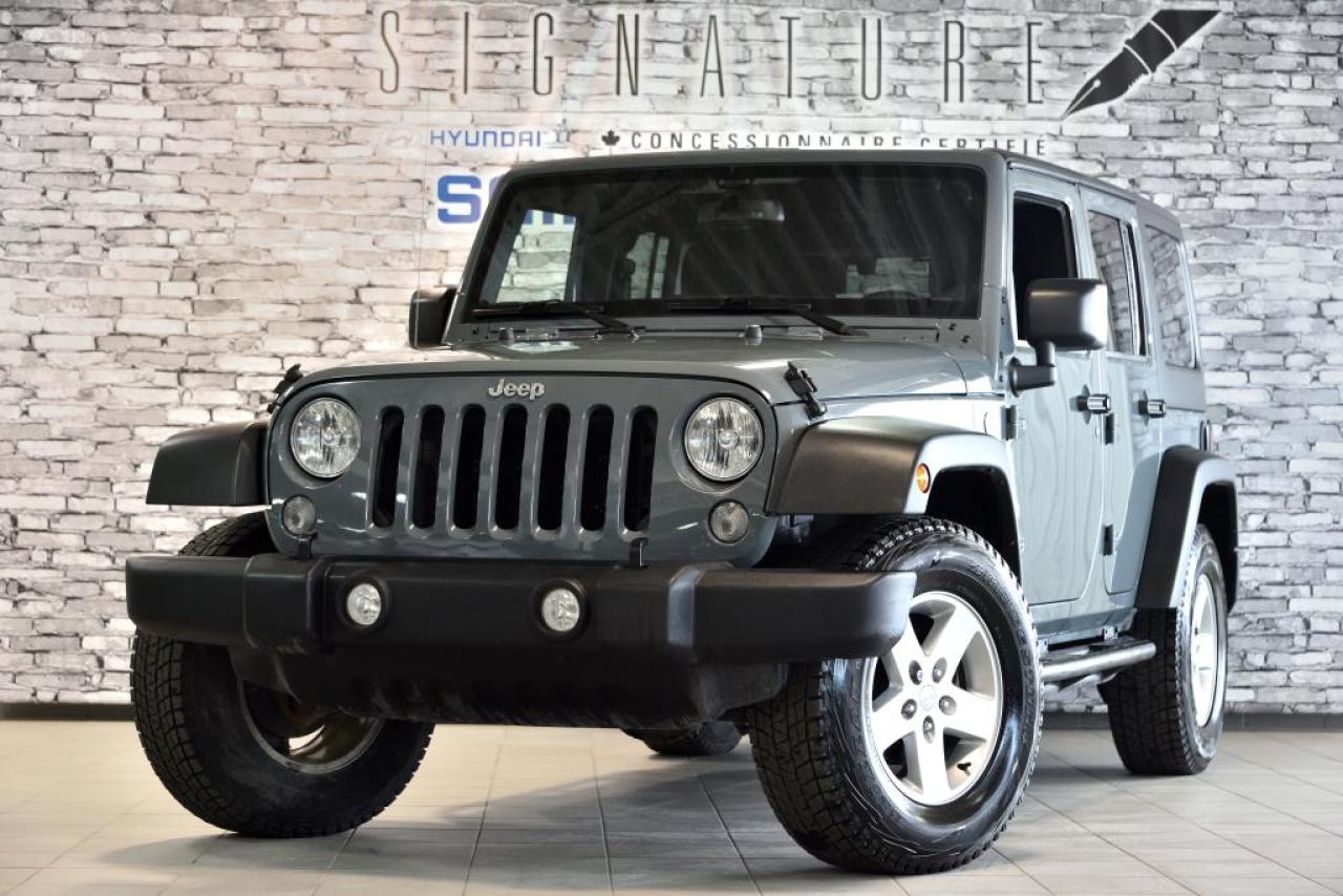 Used 2015 Jeep Wrangler SPORT ECRAN A/C for sale in St-Laurent, QC