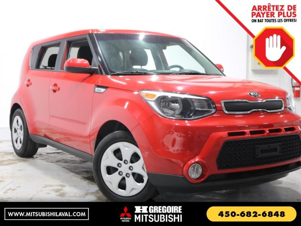 Used 2016 Kia Soul LX A/C BLUETOOTH for sale in St-Léonard, QC