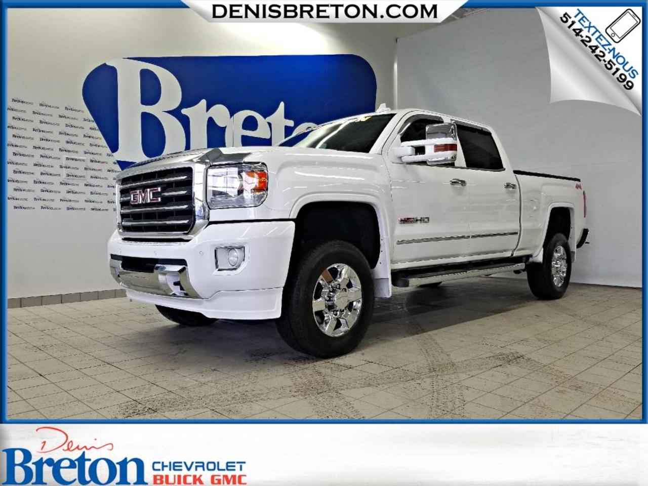 <a href=https://www.denisbreton.com/occasion/GMC-Sierra_2500-2015.html>https://www.denisbreton.com/occasion/GMC-Sierra_2500-2015.html</a>

GMC SIERRA 2500 SLE ALL TERRAIN Z71 | 6.0 LITRES GAZ - DEMARREUR A DISTANCE - CAMERA DE RECUL - CLIMATISATION DEUX ZONES - SIEGES AVANT CHAUFFANTS - GROUPE REMORQUE SERVICE DUR - CONTROLE DE FREIN DE REMORQUE - RAPPORT DE PONT 4.10 - ECLAIRAGE DE CAISSE AU DEL - ACCES SANS FIL 4G LTE - GROUPE ELECTRIQUE - ECRAN TACTILE ET PLUS ENCORE !


***SERVICE DIMMATRICULATION SUR PLACE!***CARPROOF INCLUS AVEC TOUT NOS VÉHICULES!***POSSIBILITÉ DAJOUTÉ UNE GARANTIE PROLONGÉ***FINANCEMENT À PARTIR DE 0.9% ET JUSQUÀ 84 MOIS SUR MODÈLES SÉLECTIONNÉS***100% APPROUVÉ*** 1ière, 2ième ET 3ième CHANCE AU CRÉDIT!***LE MEILLEUR PRIX POUR VOTRE ÉCHANGE!***PRIVILÈGE DÉCHANGE 30 JOURS ET/OU 2500 KM***RABAIS ÉTUDIANT DE 500$***

***ACHETEZ EN TOUTE CONFIANCE CHEZ Denis Breton Chevrolet Buick GMC de St-Eustache qui vous offre un vaste inventaire de véhicules certifiés, inspectés rigoureusement en 150 points et remis à neuf selon les normes GM! Après plus de 20 ans, nous sommes LA RÉFÉRENCE! Situé à MI-CHEMIN entre Saint-Jérôme et Laval! 15 min au nord de Montréal! Venez nous rencontrer sur place, il nous fera plaisir de vous servir!!! Contactez nous au 1-866-981-2564

VISITEZ-NOUS SUR FACEBOOK! https://www.facebook.com/denisbretonchevroletbuickgmc/


***FINANCING FROM 0.9% AND UP TO 84 MONTHS ON SELECTED VEHICULES***100% APPROVED***1ST, 2ND AND 3RD CHANCE AT CREDIT!***BEST PRICE FOR YOUR EXHANGE!***30 DAYS OR 2500KM TRADE PRIVILEGE!***500$ STUDENT DISCOUNT!!!

***BUY WITH CONFIDENCE At Denis Breton Chevrolet Buick GMC in St-Eustache which offers a large inventory of certified vehicles rigorously inspected on 150 points and refurbished according to the GM standards! After more than 20 years, we are THE REFERENCE! Located BETWEEN Saint-Jerome and Laval! 15 min north of Montreal! Visit us on site, well be happy to serve you!
Contact us at 1-866-981-2564

VISIT US ON FACEBOOK!
https://www.facebook.com/denisbretonchevroletbuickgmc/