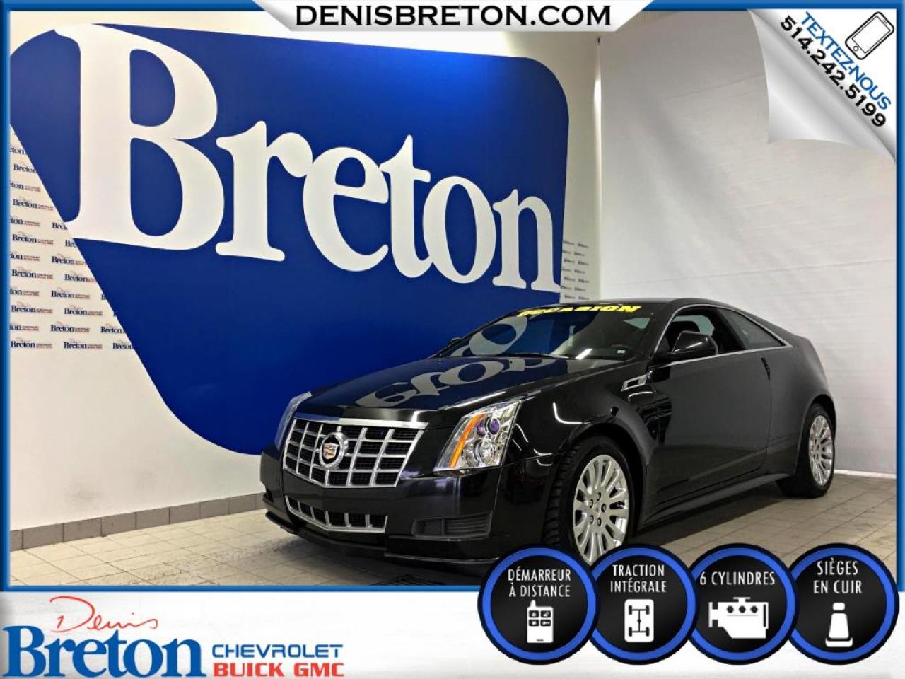 Used 2013 Cadillac CTS 4 V6 Awd for sale in St-Eustache, QC
