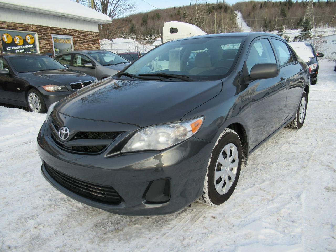 <a href=https://www.autoaubaine.com/Toyota-Corolla-c6840976.html>https://www.autoaubaine.com/Toyota-Corolla-c6840976.html</a>

Toyota Corolla CE 2013, BERLINE 4 portes, MANUELLE 5 Vitesses *** Seulement 96,400 KM (CERTIFIÉ) *** JAMAIS ACCIDENTÉ ** AIR CLIMATISÉ ** Très PROPRE, Bien CHAUSSÉ, Véhicule INSPECTÉ ** FINANCEMENT offert sur Place + 2e et 3e CHANCE au CRÉDIT ** Dossier CARPROOF Fourni ** Nous sommes Membre de l`AMVOQ ** Entreprise Familiale ** Notre Adresse: 1640 BOUL. TALBOT, QUÉBEC, QC (Sortie 159 de l`AUTOROUTE 73 NORD). *** 418-316-5620 ***