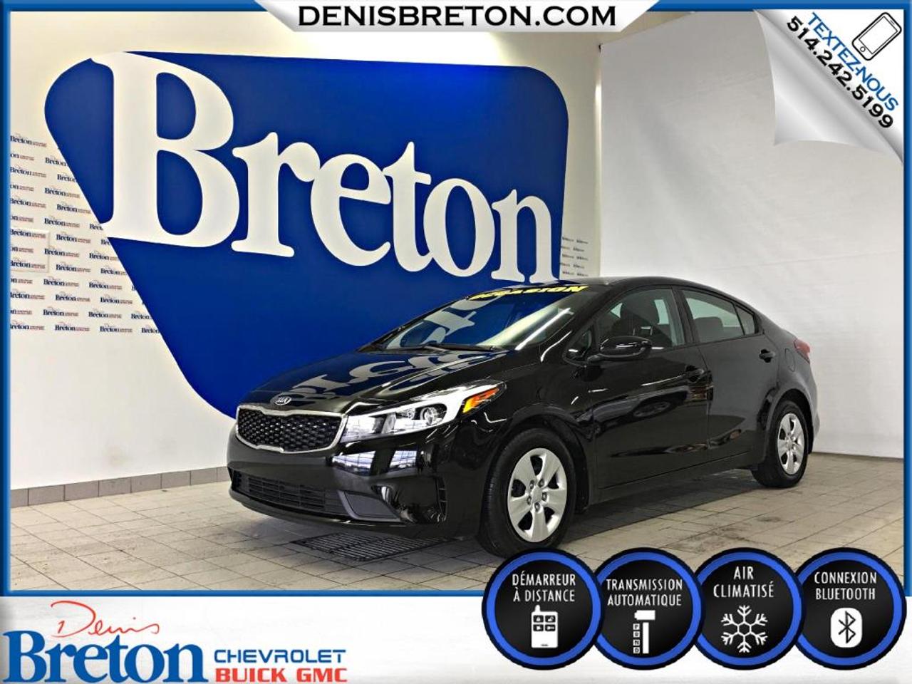 <a href=https://www.denisbreton.com/occasion/Kia-Forte-2017.html>https://www.denisbreton.com/occasion/Kia-Forte-2017.html</a>

KIA FORTE LX 2017| AUTOMATIQUE - CLIMATISATION - VITRES ELECTRIQUES - AUDIO AU VOLANT - DEMARREUR A DISTENCE - PORTE ELECTRIQUE ET ENCORE PLUS!

 ***SERVICE DIMMATRICULATION SUR PLACE!***CARPROOF INCLUS AVEC TOUT NOS VÉHICULES!***POSSIBILITÉ DAJOUTÉ UNE GARANTIE PROLONGÉ***FINANCEMENT À PARTIR DE 0.9% ET JUSQUÀ 84 MOIS SUR MODÈLES SÉLECTIONNÉS***100% APPROUVÉ*** 1ière, 2ième ET 3ième CHANCE AU CRÉDIT!***LE MEILLEUR PRIX POUR VOTRE ÉCHANGE!***PRIVILÈGE DÉCHANGE 30 JOURS ET/OU 2500 KM***RABAIS ÉTUDIANT DE 500$***

***ACHETEZ EN TOUTE CONFIANCE CHEZ Denis Breton Chevrolet Buick GMC de St-Eustache qui vous offre un vaste inventaire de véhicules certifiés, inspectés rigoureusement en 150 points et remis à neuf selon les normes GM! Après plus de 20 ans, nous sommes LA RÉFÉRENCE! Situé à MI-CHEMIN entre Saint-Jérôme et Laval! 15 min au nord de Montréal! Venez nous rencontrer sur place, il nous fera plaisir de vous servir!!! Contactez nous au 1-866-981-2564

VISITEZ-NOUS SUR FACEBOOK! https://www.facebook.com/denisbretonchevroletbuickgmc/


***FINANCING FROM 0.9% AND UP TO 84 MONTHS ON SELECTED VEHICULES***100% APPROVED***1ST, 2ND AND 3RD CHANCE AT CREDIT!***BEST PRICE FOR YOUR EXHANGE!***30 DAYS OR 2500KM TRADE PRIVILEGE!***500$ STUDENT DISCOUNT!!!

***BUY WITH CONFIDENCE At Denis Breton Chevrolet Buick GMC in St-Eustache which offers a large inventory of certified vehicles rigorously inspected on 150 points and refurbished according to the GM standards! After more than 20 years, we are THE REFERENCE! Located BETWEEN Saint-Jerome and Laval! 15 min north of Montreal! Visit us on site, well be happy to serve you!
Contact us at 1-866-981-2564

VISIT US ON FACEBOOK!
https://www.facebook.com/denisbretonchevroletbuickgmc/