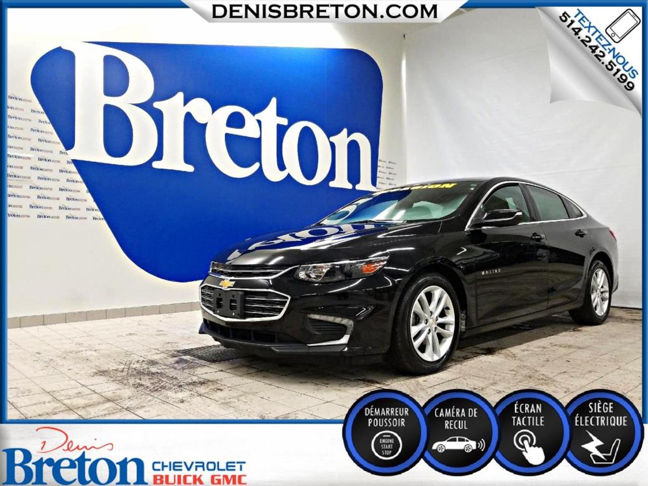 <a href=https://www.denisbreton.com/occasion/Chevrolet-Malibu-2017.html>https://www.denisbreton.com/occasion/Chevrolet-Malibu-2017.html</a>

CHEVROLET MALIBU LT 2017 | 1.5L TURBO - AIR CLIMATISÉ - RÉGULATEUR DE VITESSE - GROUPE ÉLECTRIQUE - ÉCRAN COULEUR ET TACTILE INCLUANT CARPLAY ET ANDROID AUTO - DÉMARRAGE SANS CLEF - SIÈGE CONDUCTEUR ÉLECTRIQUE - CAMÉRA DE RECUL - ACCÈS SANS FIL 4G LTE ET PLUS ENCORE!


***SERVICE DIMMATRICULATION SUR PLACE!***CARPROOF INCLUS AVEC TOUT NOS VÉHICULES!***POSSIBILITÉ DAJOUTÉ UNE GARANTIE PROLONGÉ***FINANCEMENT À PARTIR DE 0.9% ET JUSQUÀ 84 MOIS SUR MODÈLES SÉLECTIONNÉS***100% APPROUVÉ*** 1ière, 2ième ET 3ième CHANCE AU CRÉDIT!***LE MEILLEUR PRIX POUR VOTRE ÉCHANGE!***PRIVILÈGE DÉCHANGE 30 JOURS ET/OU 2500 KM***RABAIS ÉTUDIANT DE 500$***

***ACHETEZ EN TOUTE CONFIANCE CHEZ Denis Breton Chevrolet Buick GMC de St-Eustache qui vous offre un vaste inventaire de véhicules certifiés, inspectés rigoureusement en 150 points et remis à neuf selon les normes GM! Après plus de 20 ans, nous sommes LA RÉFÉRENCE! Situé à MI-CHEMIN entre Saint-Jérôme et Laval! 15 min au nord de Montréal! Venez nous rencontrer sur place, il nous fera plaisir de vous servir!!! Contactez nous au 1-866-981-2564

VISITEZ-NOUS SUR FACEBOOK! https://www.facebook.com/denisbretonchevroletbuickgmc/


***FINANCING FROM 0.9% AND UP TO 84 MONTHS ON SELECTED VEHICULES***100% APPROVED***1ST, 2ND AND 3RD CHANCE AT CREDIT!***BEST PRICE FOR YOUR EXHANGE!***30 DAYS OR 2500KM TRADE PRIVILEGE!***500$ STUDENT DISCOUNT!!!

***BUY WITH CONFIDENCE At Denis Breton Chevrolet Buick GMC in St-Eustache which offers a large inventory of certified vehicles rigorously inspected on 150 points and refurbished according to the GM standards! After more than 20 years, we are THE REFERENCE! Located BETWEEN Saint-Jerome and Laval! 15 min north of Montreal! Visit us on site, well be happy to serve you!
Contact us at 1-866-981-2564

VISIT US ON FACEBOOK!
https://www.facebook.com/denisbretonchevroletbuickgmc/