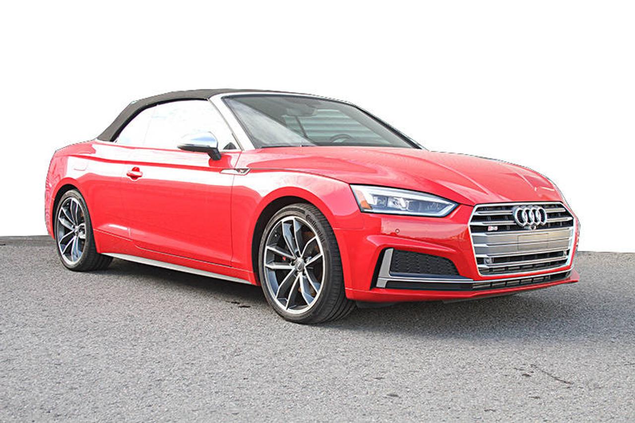 <a href=https://www.autoaubaine.com/Audi-S5-c6958354.html>https://www.autoaubaine.com/Audi-S5-c6958354.html</a>

NOUVEL ARRIVAGE CHEZ AUDI STE-FOY!! DÉMO DE LA PROPRIÉTAIRE , VOITURE IMPECCABLE , SUPERBE AUDI S5 CABRIOLET TECHNIK 2018, INSPECTION 300 POINTS, DISPONIBLE EN LOCATION OU ACHAT , ADMISSIBLE AU CPO PREMIER NIVEAU DAUDI , PASSER EN FAIRE LESSAI DÈS MAINTENANT AUDI STE -FOY , LA RÉFÉRENCE POUR LACHAT DUNE VOITURE AUDI À QUÉBEC .418-659-2834