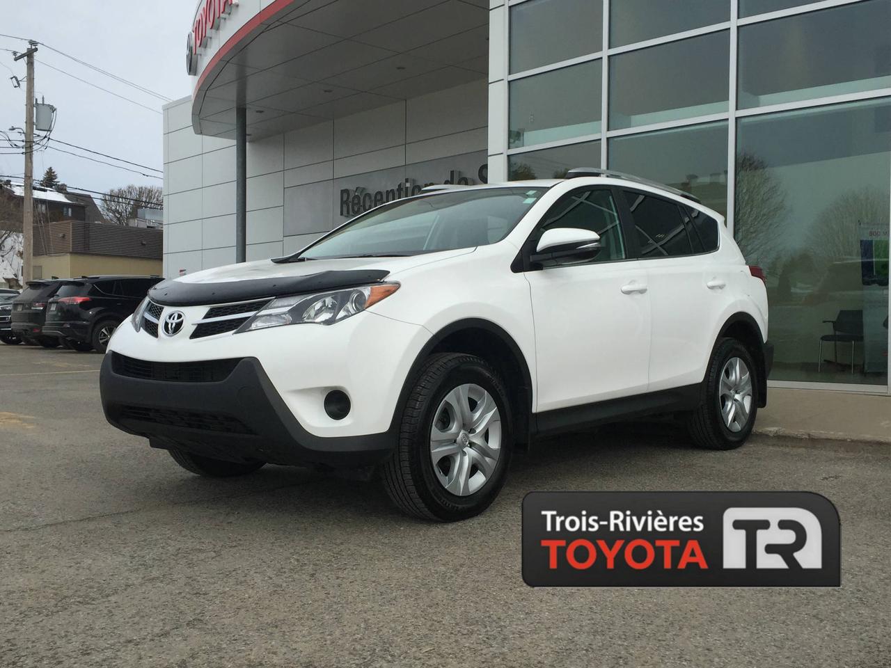 <a href=https://www.trtoyota.ca/occasion/Toyota-RAV4-2015.html>https://www.trtoyota.ca/occasion/Toyota-RAV4-2015.html</a>

TOYOTA RAV4 LE 2015, MOTEUR DE 2.5 LITRES ET 4 CYLINDRES, TRANSMISSION AUTOMATIQUE, AIR CLIMATISÉ, GROUPE ÉLECTRIQUE, RÉGULATEUR DE VITESSE, MIROIRS ÉLECTRIQUES ET CHAUFFANTS, SIÈGES AVANT CHAUFFANTS, PARE-BRISE CHAUFFANT...Vous êtes à la recherche dun VUS confortable, en plus dêtre spacieux? Ce Rav4 2015 est faites pour vous. Venez rencontrer nos experts afin de faire l essai routier d un de nos véhicules dès aujourdhui. Obtenez le rapport dhistorique Carproof sur demande. Chez Trois-Rivieres Toyota, vous bénéficiez d un vaste choix de véhicules d occasion de toutes marques tel que Honda, Nissan, Hyundai, Ford, Mazda, Mitsubishi, Kia et plus encore! Le plus grand concessionnaire Toyota de la région de la Mauricie et Centre-du-Québec ! Situé entre Québec et Montréal, Trois-Rivières Toyota vous offre la première, deuxième et troisième chance au crédit. Visitez notre site web pour voir notre inventaire de voitures d occasion : www.trtoyota.ca.
*
*Taxes en sus et des frais dadministration de 275 $ peuvent sappliquer*