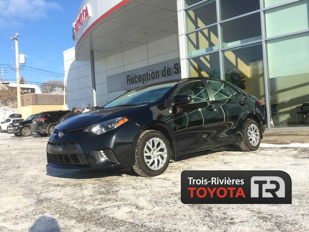 <a href=https://www.trtoyota.ca/occasion/Toyota-Corolla-2015.html>https://www.trtoyota.ca/occasion/Toyota-Corolla-2015.html</a>

TOYOTA COROLLA LE 2015, MOTEUR DE 1.8 LITRES ET 4 CYLINDRES, TRANSMISSION AUTOMATIQUE, SIÈGES AVANT CHAUFFANTS, AIR CLIMATISÉ, GROUPE ÉLECTRIQUE, RÉGULATEUR DE VITESSE... Vous désirez une voiture fiable et économique? Ne cherchez plus, cette Corolla 20XX est faites pour vous. Venez rencontrer nos experts afin de faire l essai routier d un de nos véhicules dès aujourdhui. Obtenez le rapport dhistorique Carproof sur demande. Chez Trois-Rivieres Toyota, vous bénéficiez d un vaste choix de véhicules d occasion de toutes marques tel que Honda, Nissan, Hyundai, Ford, Mazda, Mitsubishi, Kia et plus encore! Le plus grand concessionnaire Toyota de la région de la Mauricie et Centre-du-Québec ! Situé entre Québec et Montréal, Trois-Rivières Toyota vous offre la première, deuxième et troisième chance au crédit. Visitez notre site web pour voir notre inventaire de voitures d occasion : www.trtoyota.ca.
*
*Taxes en sus et des frais dadministration de 275 $ peuvent sappliquer*