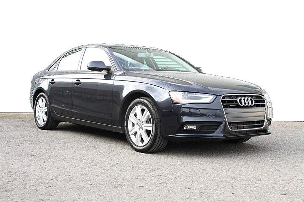 <a href=https://www.autoaubaine.com/Audi-A4-c6951624.html>https://www.autoaubaine.com/Audi-A4-c6951624.html</a>

BEAU AUDI A4 2013, INSPECTION 300 POINTS , VOITURE LOCAL, CARPROOF SANS RÉCLAMATION, ADMISSIBLE AU 6 ANS OU 160 000 KM COMPLET AUDI. PASSER EN FAIRE LESSAI CHEZ AUDI STE-FOY , LA RÉFÉRENCE À QUÉBEC POUR LACHAT DUN VÉHICULE CERTIFIÉ.
418-659-2834