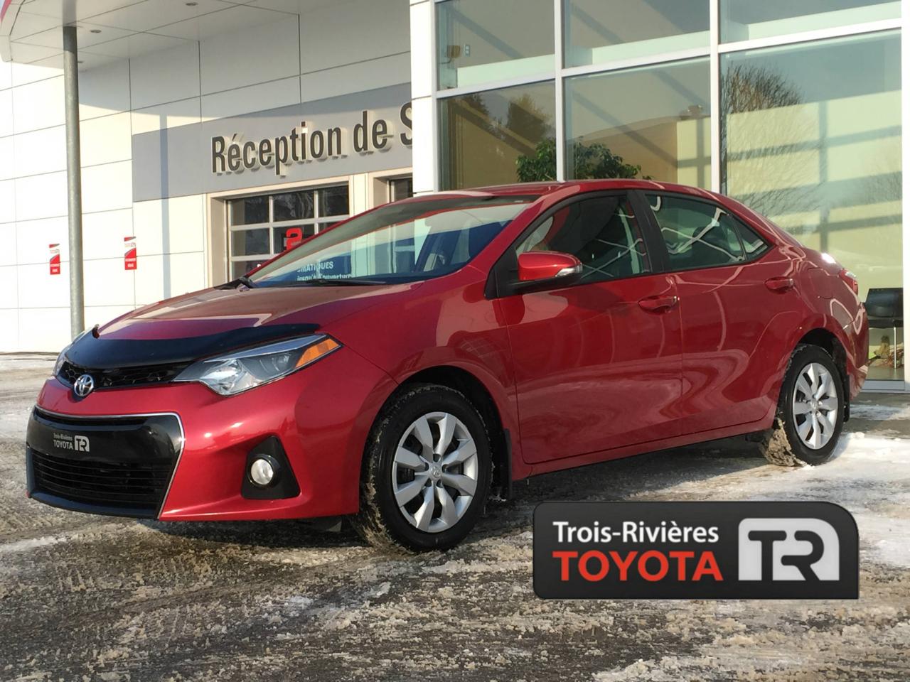 Used 2015 Toyota Corolla S - Gr. élect. - Cruise - A/C - Sièges c for sale in Trois-Rivières, QC