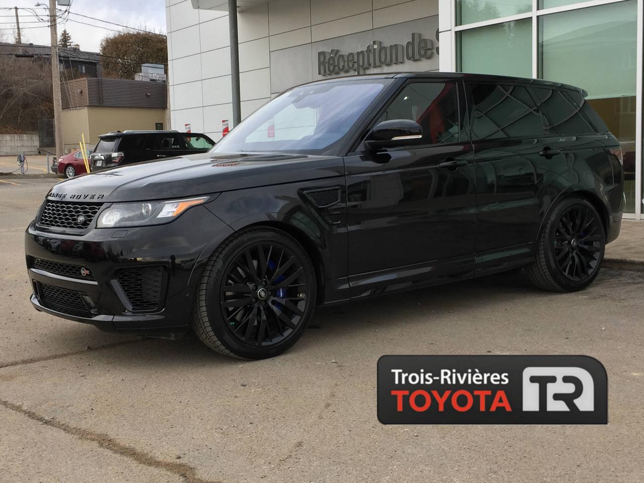 <a href=https://www.trtoyota.ca/occasion/Land_Rover-Range_Rover_Sport-2017.html>https://www.trtoyota.ca/occasion/Land_Rover-Range_Rover_Sport-2017.html</a>

**** VENEZ EN CONCESSION POUR DÉCOUVRIR TOUT CE QUE CE LUXUEUX LAND ROVER RANGE ROVER SUPERCHARGED V8 2017, ENTIÈREMENT ÉQUIPÉ, A À VOUS OFFRIR! ****
Venez chez Trois-Rivieres Toyota dès aujourdhui afin de profiter dun vaste choix de véhicules doccasion de toutes marques tel que Honda, Nissan, Hyundai, Ford, Mazda, Mitsubishi,  Kia et plus encore!  Le plus grand concessionnaire Toyota de la région de la Mauricie et Centre-du-Québec ! Situé entre Québec et Montréal, Trois-Rivières Toyota  vous offre  la  première, deuxième et troisième chance au crédit.  Venez rencontrer lun de nos experts  afin de faire lessai routier dun de nos véhicules sans plus tarder. Obtenez le rapport dhistorique Carproof sur demande en concession. Visitez notre site web pour voir notre  inventaire de voitures doccasion : www.trtoyota.ca.
*
*Taxes en sus et des frais dadministration de 275 $ peuvent sappliquer*