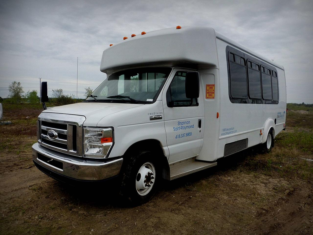 <a href=https://www.straymondtoyota.com/occasion/Ford-E450-2012.html>https://www.straymondtoyota.com/occasion/Ford-E450-2012.html</a>

Véhicule inspecté en 121 points, remise à neuf complète. 

Saint-Raymond Toyota est un concessionnaire de voitures neuves et de véhicules doccasion depuis 1970 dans la ville de lautomobile, ouvert tous les samedis de 9h à 15h. 

Toutes nos voitures usagées sont inspectées, reconditionnées et passées au peigne fin dans notre atelier desthétique automobile La touche Toyota.

Un service après vente et un département de pièces, recommandé CAA disponible pour vous servir du lundi au vendredi de 8h à 17h, mardi et mercredi de 8h à 20h. Ouvert les samedis de  8h à midi pour les mois mars, avril, mai, septembre, octobre et novembre. 

Concessionnaire Toyota et multimarques. Plus de 150 véhicules doccasion en inventaire.

Financement disponible sur place, 2ème chance au crédit et 3ème chance au crédit à des taux dintérêt négocié pour vous des plus avantageux.
Appelez-nous sans frais au 1-855-238-5585