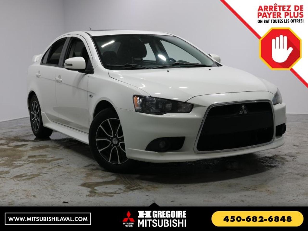 <a href=https://www.autoaubaine.com/Mitsubishi-Lancer-c7002169.html>https://www.autoaubaine.com/Mitsubishi-Lancer-c7002169.html</a>

Mitsubishi Lancer Gt Sunroof Cuir Premium-Audio Bluetooth Demarreur 2015

Toit ouvrant, Freins ABS, Lecteur MP3, Miroirs chauffants, Volant ajustable, Aileron, Radio satellite, Ordinateur de bord, Volant gain de cuir, Antipatinage, Phares antibrouillards

CERTIFIE Vaste inventaire de vehicules doccasion au meilleur prix du marche. Recevez le MAXIMUM pour votre vehicule dechange! Financement avec taux dinteret imbattable! Ouvert 7 jours. Pour plus dinformations sur cette voiture, passez nous voir ou visitez https://mitsubishilaval.com/fr-stk/MU0191