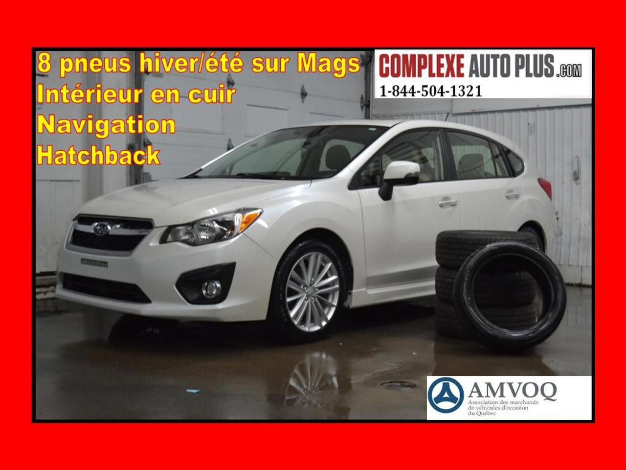 <a href=https://www.autoaubaine.com/Subaru-Impreza-c7013898.html>https://www.autoaubaine.com/Subaru-Impreza-c7013898.html</a>

English bellow. Jamais accidenté. WOW Superbe look! Couleur Blanc perle! Automatique, Hatchback 5 portes! Modèle Limited le plus équipé avec Navigation, Toit ouvrant, Sièges en Cuir et chauffant, Caméra de recul, Mags 18, Phares antibrouillards, Jupes latérales, Bluetooth et plus!! Seulement 36 000 km Certifié! Un seul propriétaire. Véhicule inspecté et Garanti. 700$ doptions additionnels dinclus dans le prix: 8 pneus hiver/été sur Mags! Plan sécuritaire inclus dans le prix! Promotion spéciale: Financement 83$/sem. Tout inclus. 0$ comptant!  GARANTIE COMPLÈTE jusquau 23 mai 2019 ou 100 000 KM inclus dans les versements! Terme 72 mois à 4,99%. Autres équipements importants: Volant en Cuir, Phares automatiques, Prise USB,  Commandes au volant, Contrôle de stabilité et danti patinage, Régulateur de vitesse, Groupe électrique, Air climatisé automatique multi zone, Toute équipé, Très propre, Impeccable! Rapport historique CarProof gratuit en main, Kilométrage vérifié et certifié, inspection sécuritaire mécanique fait, Réparation mécanique fait, Changement dhuile fait, Condition esthétique optimale, Garantie supplémentaire disponible! Appelez ou Textez au 1-844-504-1321. Véhicule sécuritaire vendu en toute transparence, vous procurant une tranquillité desprit. Nous sommes spécialisés pour le financement en 1ère 2ième 3ième chance au crédit. Frais de documents et frais de gestion de financement 199$, forfait esthétique 150$ inclus dans les versements, doit être ajouté au prix affiché. Le prix du véhicule est avant taxes. Les versements incluent les taxes. Détails et conditions en succursale. Site Complexe Auto Plus : WWW.COMPLEXEAUTOPLUS.COM\n\n



ENGLISH VERSION:\n\n

Never damaged. WOW Superb look! Pearl white color! Automatic, Hatchback 5 doors!  Limited model the must equipped with Navigation, Sunroof, Leather heated seats, Back up camera, 18 Mags, Fog lights, Lateral skirt, Bluetooth and more!! Only 36 000 km Certified! Only one owner.  Comes with Inspection and Warranty. $700 additional equipment included in the price: 8 winter/summer tires on Mags! Safety plan included in the price! Special promotion: Financing $83/week all included $0 down payment!   COMPLETE WARRANTY until 2019 May 23rd  or 100 000 KM included in the payments! Term 72 months to 4.99%. Other important  equipment: Leather steering wheel, Automatic lights, USB plug,  Control on steering wheel, Stability and traction control system, Cruise control, Power group, Automatic dual zone air conditioning, Full equipped, Very clean, Wonderful!  Free CarProof history, Verified and certified mileage, Safety mechanical inspection is done, Mechanical repairs done, Oil change is done, Optimal aesthetic condition, Additional warranty available! Call us or Text us at 1-844-504-1321. Safety vehicle sold in all transparency, giving you peace of mind. We are specialize in 1, 2, 3 chance financing. Documents fees and financing management fees  199$, esthetic  package 150$ included in the  payments, must be added to the price shown. Taxes must be added to the price of the vehicle shown. Payments include taxes. Details and conditions in store. Complexe Auto Plus Website: WWW.COMPLEXEAUTOPLUS.COM