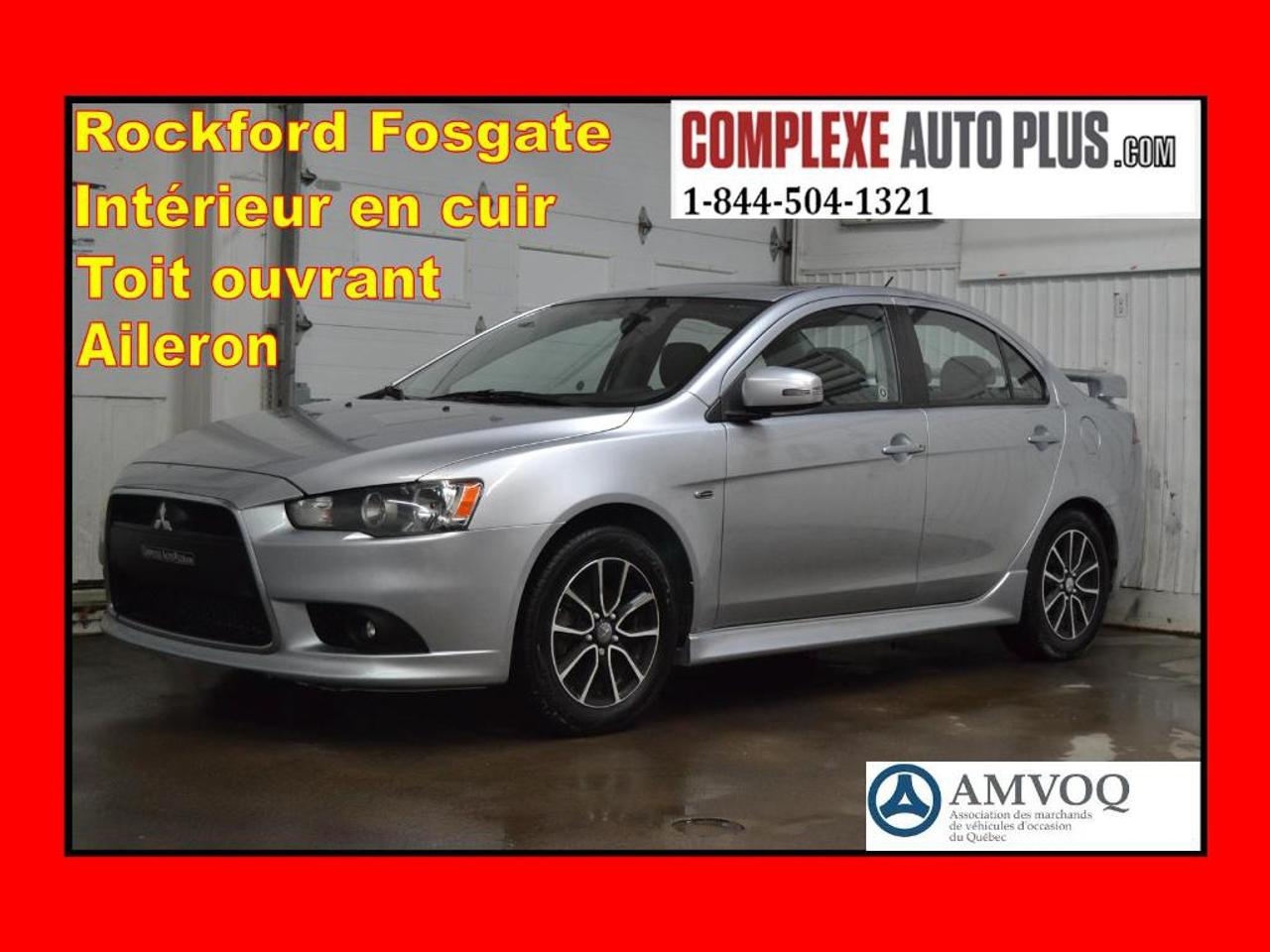 <a href=https://www.autoaubaine.com/Mitsubishi-Lancer-c7008486.html>https://www.autoaubaine.com/Mitsubishi-Lancer-c7008486.html</a>

English bellow. Jamais accidenté. Traction intégrale! Ultra propre, impeccable! Modèle GT avec système de son Rockford Fosgate, Toit ouvrant, Aileron, Mags, Phares antibrouillards, Sièges en Cuir et chauffant, Bluetooth et plus!! Véhicule inspecté et Garanti! Plan sécuritaire inclus dans le prix! Promotion spéciale: Financement 70$/sem. Tout inclus. 0$ comptant!  GARANTIE COMPLÈTE jusquau 24 août 2025 ou 160 000 KM inclus dans les versements! Terme 84 mois à 5,74%. Taux 4.99% disponible sur 72 mois. Autres équipement importants :  Démarrage sans clé, Volant  en Cuir, Commandes au volant, Contrôle de stabilité et danti patinage, Régulateur de vitesse, Groupe électrique, Air climatisé, Toute équipé! Rapport historique CarProof gratuit en main, Kilométrage vérifié et certifié, inspection sécuritaire mécanique fait, Réparation mécanique fait, Changement dhuile fait, Condition esthétique optimale, Garantie supplémentaire disponible! Appelez ou Textez au 1-844-504-1321. Véhicule sécuritaire vendu en toute transparence, vous procurant une tranquillité desprit. Nous sommes spécialisés pour le financement en 1ère 2ième 3ième chance au crédit. Frais de documents et frais de gestion de financement 199$, forfait esthétique 150$ inclus dans les versements, doit être ajouté au prix affiché. Le prix du véhicule est avant taxes. Les versements incluent les taxes. Détails et conditions en succursale. Site Complexe Auto Plus : WWW.COMPLEXEAUTOPLUS.COM\n\n



ENGLISH VERSION:\n\n

Never damaged. All wheel drive! Ultra clean, impeccable! GT model with Rockford Fosgate premium sound system, Sunroof, Aileron, Mags, Fog lights, Heated leather seats, Bluetooth and more!!  Comes with Inspection and Warranty! Safety plan included in the price! Special promotion: Financing $70/week all included $0 down payment!   COMPLETE WARRANTY  until 2025 August 24th or 160 000 KM included in the payments! Term 84 months to 5.74%. Rate 4.99% available on 72 months. Other important  equipment:  Smart key, Leather steering wheel, Control on steering wheel, Stability and traction control system, Cruise control, Power group, Air conditioning, Full equipped!  Free CarProof history, Verified and certified mileage, Safety mechanical inspection is done, Mechanical repairs done, Oil change is done, Optimal aesthetic condition, Additional warranty available! Call us or Text us at 1-844-504-1321. Safety vehicle sold in all transparency, giving you peace of mind. We are specialize in 1, 2, 3 chance financing. Documents fees and financing management fees  199$, esthetic  package 150$ included in the  payments, must be added to the price shown. Taxes must be added to the price of the vehicle shown. Payments include taxes. Details and conditions in store. Complexe Auto Plus Website: WWW.COMPLEXEAUTOPLUS.COM