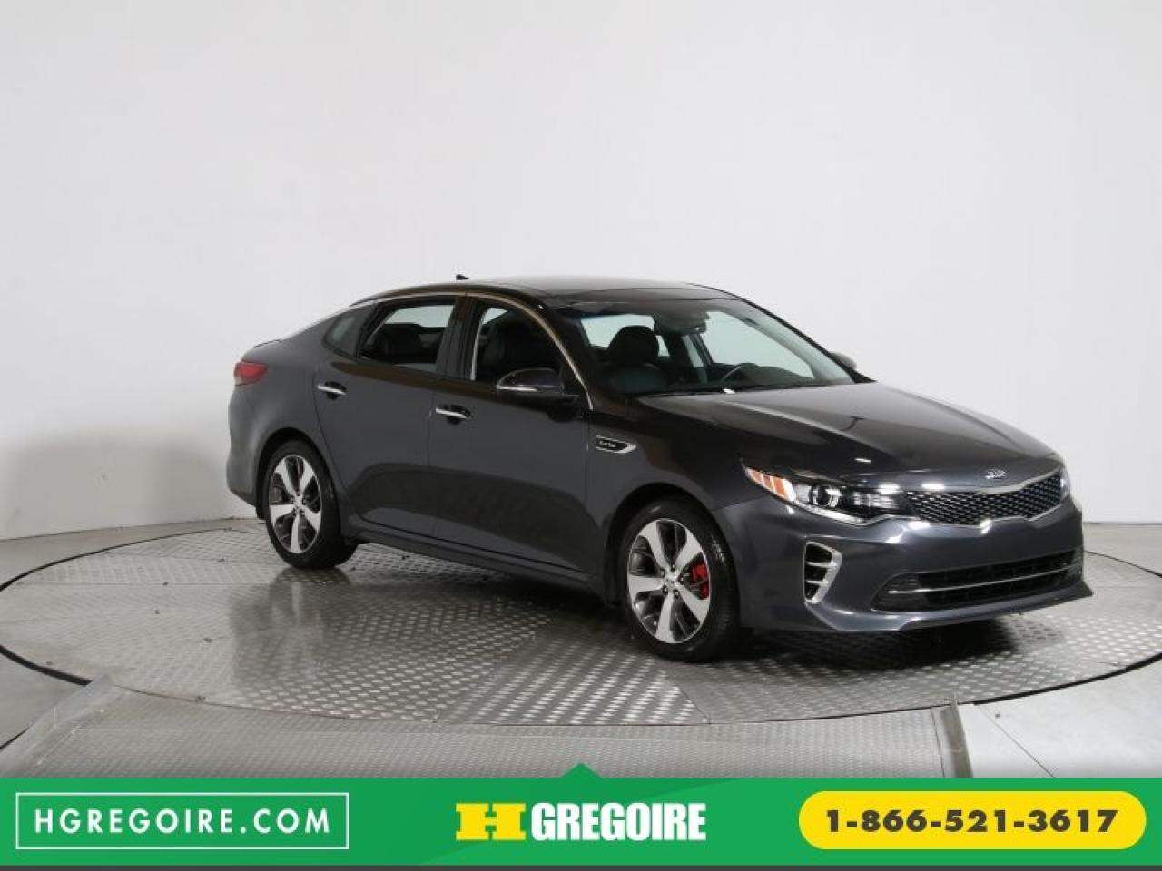 Used 2016 Kia Optima SX TURBO A/C CUIR for sale in St-Léonard, QC