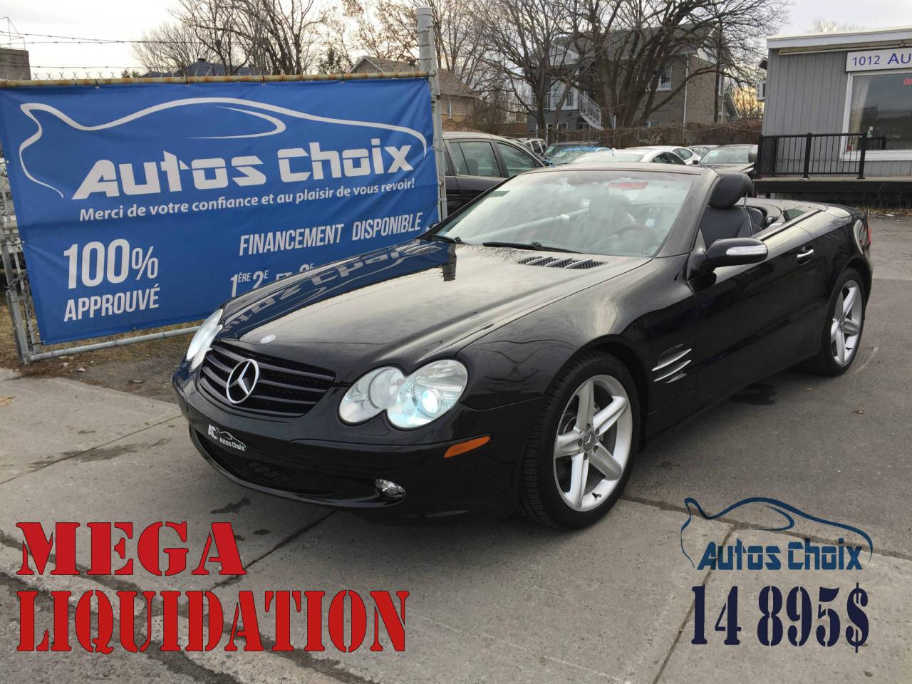 Used 2004 Mercedes-Benz SL500 Roadster 2 portes, moteur de 5,0 L for sale in Longueuil, QC