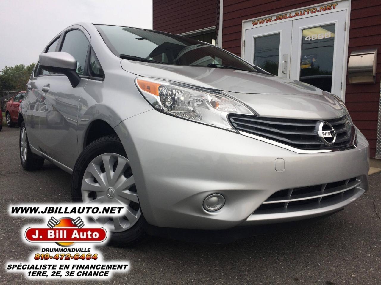 Used 2015 Nissan Versa Note 1.6 SV à hayon, tout équipé, for sale in Drummondville, QC