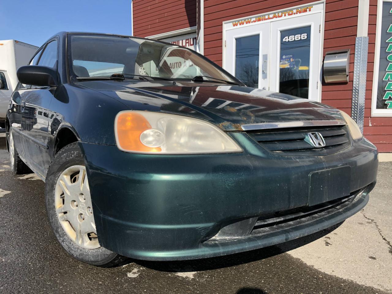 Used 2001 Honda Civic 4dr Sdn DX Auto for sale in Drummondville, QC