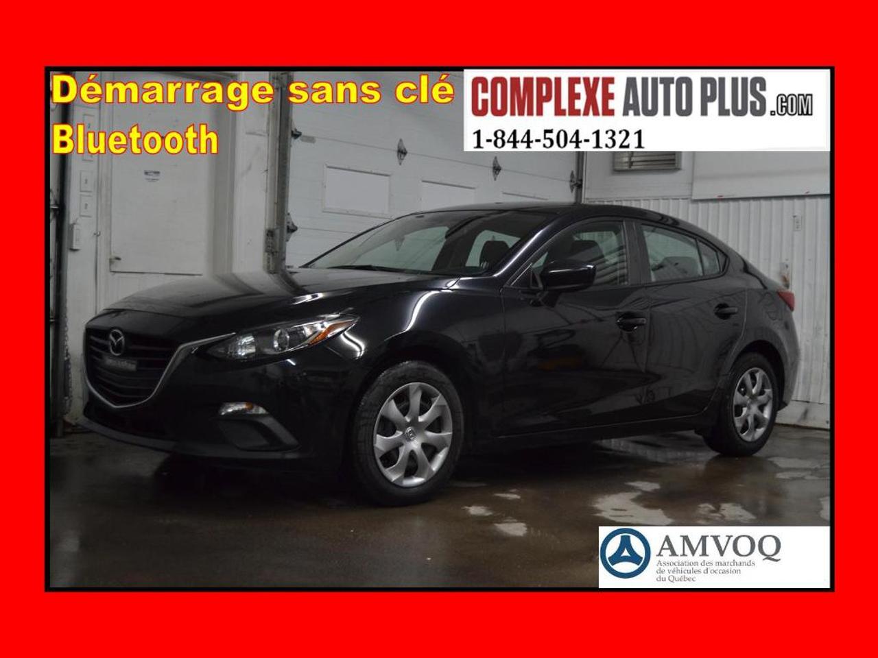 <a href=https://www.autoaubaine.com/Mazda-3-c6996487.html>https://www.autoaubaine.com/Mazda-3-c6996487.html</a>

English bellow. Jamais accidenté. Un seul propriétaire. Ultra propre, impeccable! Automatique, Air climatisé, Groupe électrique, Bluetooth et plus! Véhicule inspecté et Garanti! Plan sécuritaire inclus dans le prix! Promotion spéciale: Financement 49$/sem. Tout inclus. 0$ comptant!  GARANTIE COMPLÈTE jusquau 7 mai 2020 ou kilométrage illimité inclus dans les versements! Terme 84 mois à 5,74%. Taux 4.99% disponible sur 72 mois. Autres équipements importants: Démarrage sans clé, Ouverture du coffre à distance,  Phares antibrouillards, Prise USB,  Commandes au volant, Contrôle de stabilité et danti patinage, Toute équipé! Rapport historique CarProof gratuit en main, Kilométrage vérifié et certifié, inspection sécuritaire mécanique fait, Réparation mécanique fait, Changement dhuile fait, Condition esthétique optimale, Garantie supplémentaire disponible! Appelez ou Textez au 1-844-504-1321. Véhicule sécuritaire vendu en toute transparence, vous procurant une tranquillité desprit. Nous sommes spécialisés pour le financement en 1ère 2ième 3ième chance au crédit. Frais de documents et frais de gestion de financement 199$, forfait esthétique 150$ inclus dans les versements, doit être ajouté au prix affiché. Le prix du véhicule est avant taxes. Les versements incluent les taxes. Détails et conditions en succursale. Site Complexe Auto Plus : WWW.COMPLEXEAUTOPLUS.COM\n\n


ENGLISH VERSION:\n\n

Never damaged.  Only one owner. Ultra clean, impeccable! Automatic, Air conditioning, Power group, Bluetooth and more! Comes with Inspection and Warranty! Safety plan included in the price! Special promotion: Financing $49/week all included $0 down payment!   COMPLETE WARRANTY until 2020 May 7th or unlimited mileage  included in the payments! Term 84 months to 5.74%. Rate 4.99% available on 72 months. Other important  equipment: Smart key, Open trunk release, Fog lights, USB plug, Control on steering wheel, Stability and traction control system, Full equipped!  Free CarProof history, Verified and certified mileage, Safety mechanical inspection is done, Mechanical repairs done, Oil change is done, Optimal aesthetic condition, Additional warranty available! Call us or Text us at 1-844-504-1321. Safety vehicle sold in all transparency, giving you peace of mind. We are specialize in 1, 2, 3 chance financing. Documents fees and financing management fees  199$, esthetic  package 150$ included in the  payments, must be added to the price shown. Taxes must be added to the price of the vehicle shown. Payments include taxes. Details and conditions in store. Complexe Auto Plus Website: WWW.COMPLEXEAUTOPLUS.COM