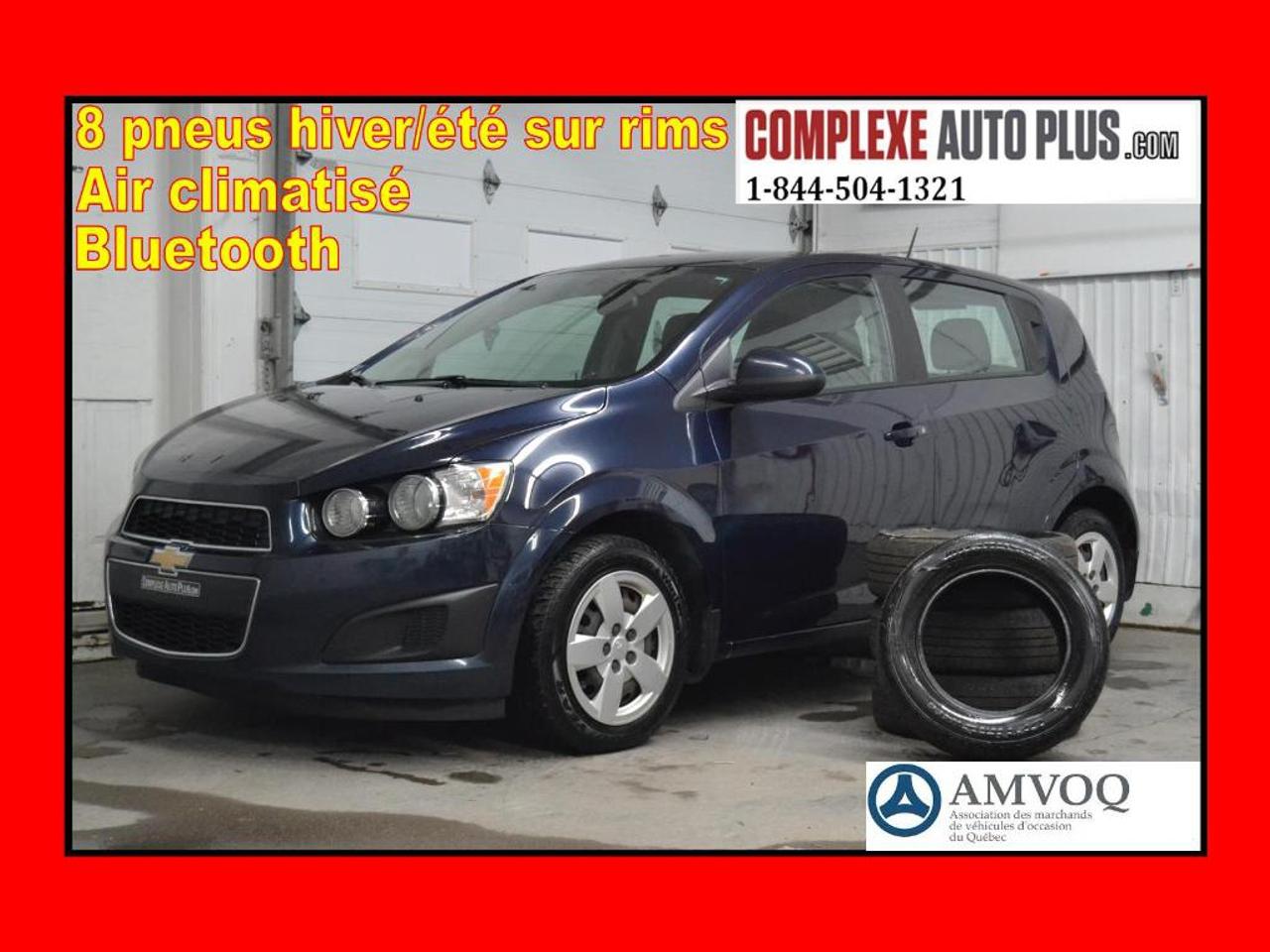 <a href=https://www.autoaubaine.com/Chevrolet-Sonic-c7001130.html>https://www.autoaubaine.com/Chevrolet-Sonic-c7001130.html</a>

English bellow. Jamais accidenté. Hatchback 5 portes, Automatique, Air climatisé, Bluetooth, Verrouillage des portières électriques et plus!! Ultra propre, absolument impeccable! Un seul propriétaire. Véhicule inspecté et Garanti. 500$ doptions additionnels dinclus dans le prix: 8 pneus hiver/été sur rims! Plan sécuritaire inclus dans le prix! Promotion spéciale: Financement 36$/sem. Tout inclus. 0$ comptant!  GARANTIE COMPLÈTE  jusquau 16 avril 2020 ou 160 000 KM inclus dans les versements! Terme 84 mois à 5,74%. Taux 4.99% disponible sur 72 mois. Autres équipements importants: Phares automatiques, Commandes au volant, Contrôle de stabilité et danti patinage,  Très bien  équipé! Rapport historique CarProof gratuit en main, Kilométrage vérifié et certifié, inspection sécuritaire mécanique fait, Réparation mécanique fait, Changement dhuile fait, Condition esthétique optimale, Garantie supplémentaire disponible! Appelez ou Textez au 1-844-504-1321. Véhicule sécuritaire vendu en toute transparence, vous procurant une tranquillité desprit. Nous sommes spécialisés pour le financement en 1ère 2ième 3ième chance au crédit. Frais de documents et frais de gestion de financement 199$, forfait esthétique 150$ inclus dans les versements, doit être ajouté au prix affiché. Le prix du véhicule est avant taxes. Les versements incluent les taxes. Détails et conditions en succursale. Site Complexe Auto Plus : WWW.COMPLEXEAUTOPLUS.COM\n\n


ENGLISH VERSION:\n\n

Never damaged. Hatchback 5 doors, Automatic, Air conditioning, Bluetooth,  Locking the electric doors and more!! Ultra clean, absolutely  impeccable! Only one owner.   Comes with Inspection and Warranty. $500 additional equipment included in the price: 8 winter/summer tires on rims! Safety plan included in the price! Special promotion: Financing $36/week all included $0 down payment!   COMPLETE  WARRANTY until 2020 April 16th or 160 000 KM included in the payments! Term 84 months to 5.74%. Rate 4.99% available on 72 months. Other important equipment: Automatic lights, Control on steering wheel, Stability and traction control system,  Very well equipped!  Free CarProof history, Verified and certified mileage, Safety mechanical inspection is done, Mechanical repairs done, Oil change is done, Optimal aesthetic condition, Additional warranty available! Call us or Text us at 1-844-504-1321. Safety vehicle sold in all transparency, giving you peace of mind. We are specialize in 1, 2, 3 chance financing. Documents fees and financing management fees  199$, esthetic  package 150$ included in the  payments, must be added to the price shown. Taxes must be added to the price of the vehicle shown. Payments include taxes. Details and conditions in store. Complexe Auto Plus Website: WWW.COMPLEXEAUTOPLUS.COM