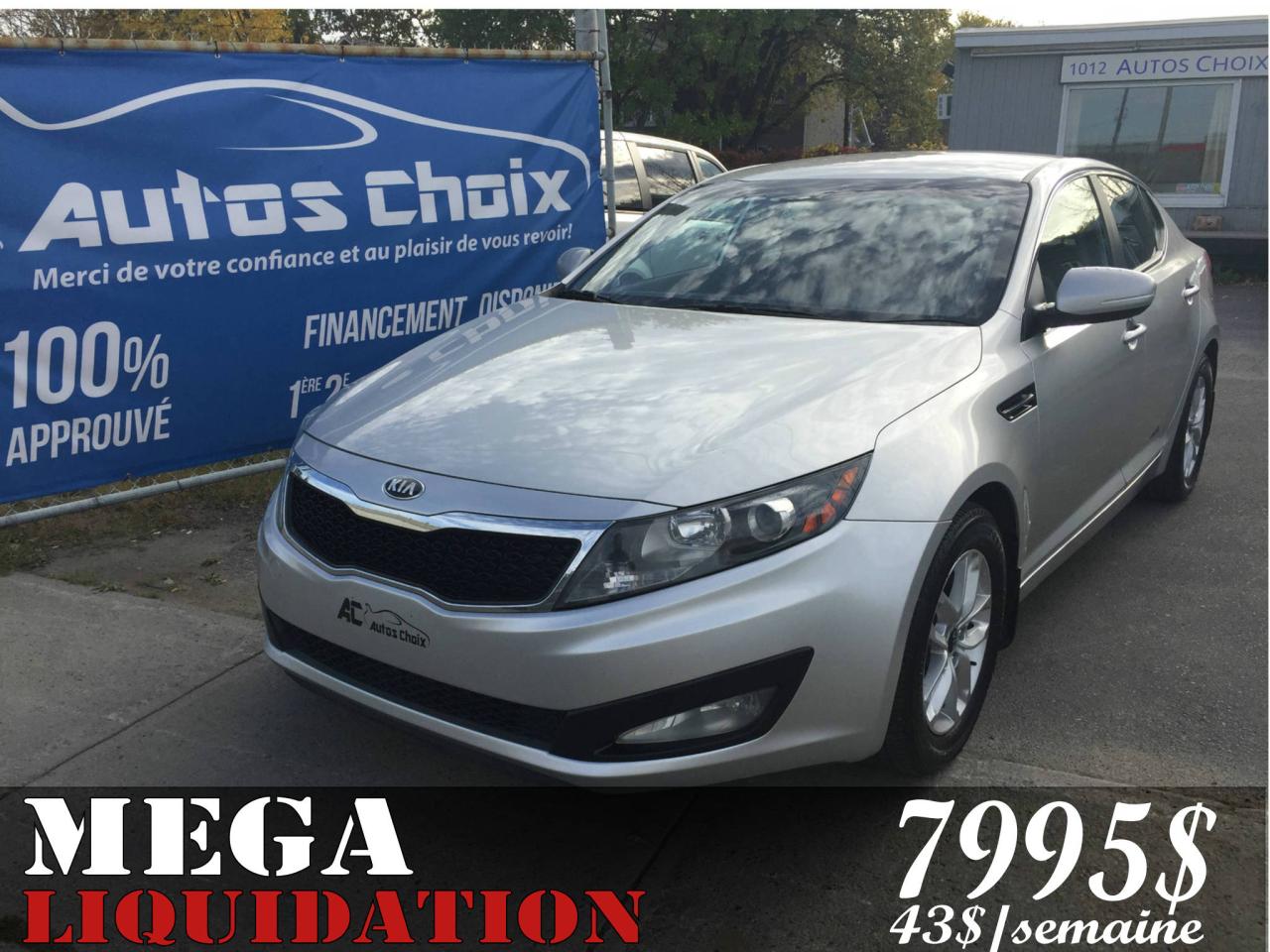 Used 2013 Kia Optima Berline 4 portes, boîte automatique LX for sale in Longueuil, QC