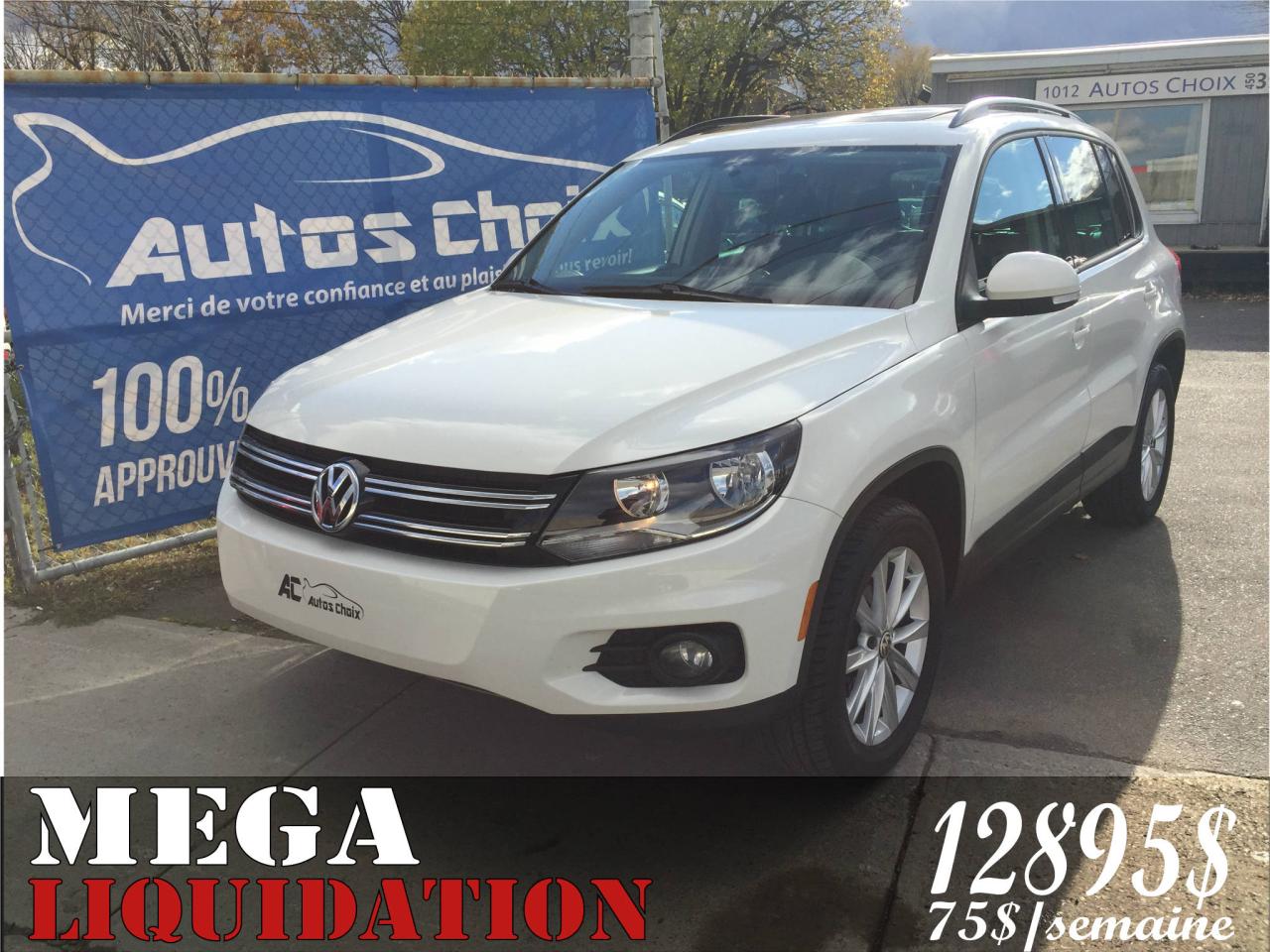 Used 2012 Volkswagen Tiguan COMFORTLINE 4Motion, boîte automa for sale in Longueuil, QC