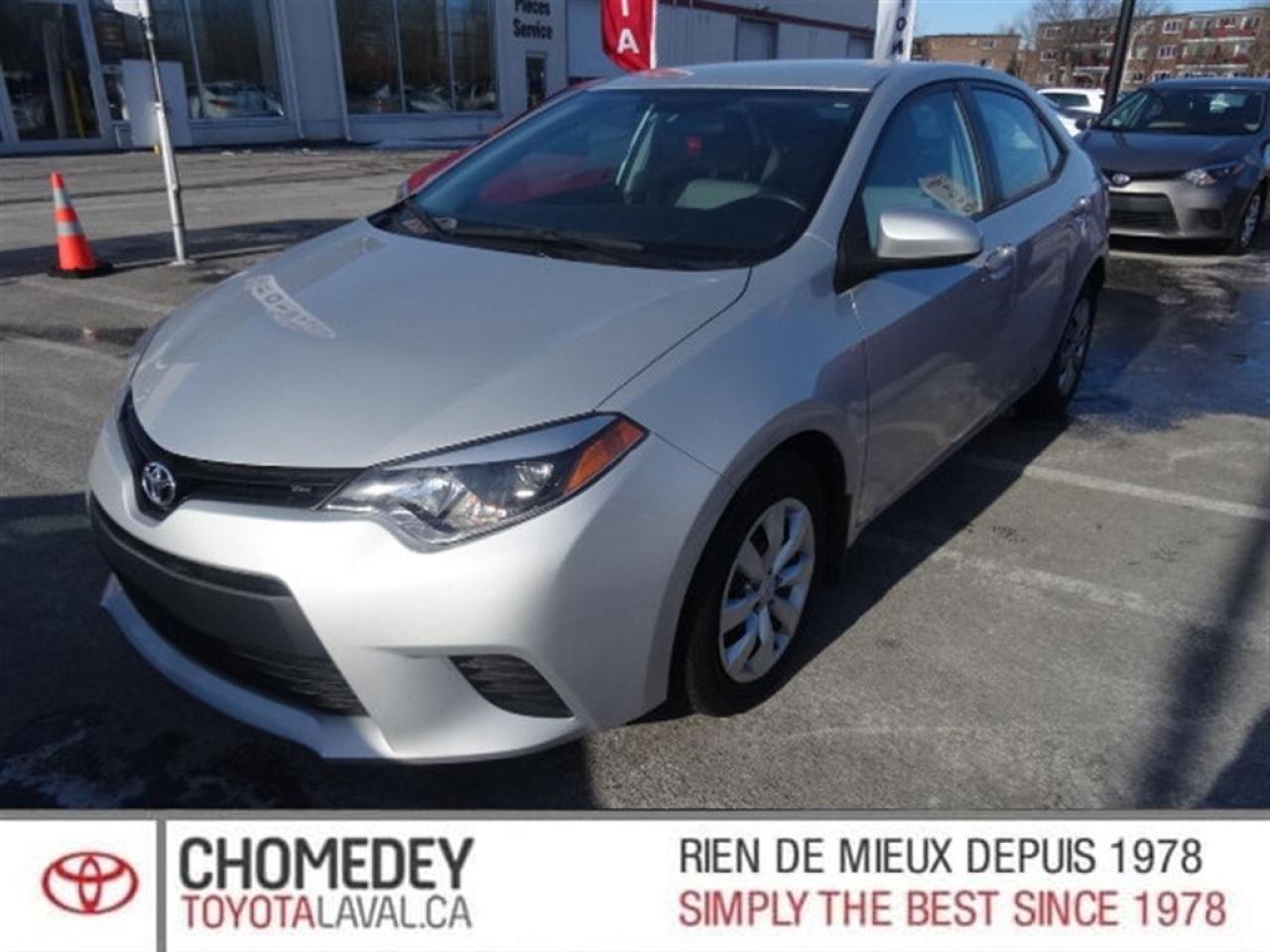Used 2014 Toyota Corolla LE for sale in Laval, QC