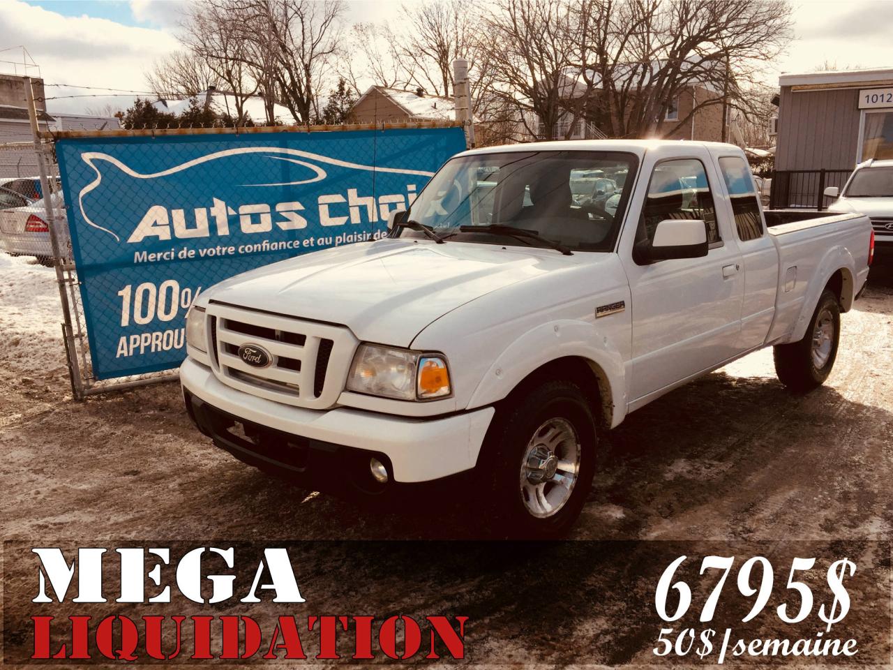Used 2010 Ford Ranger Cabine Super 2 RM 126 po XL for sale in Longueuil, QC